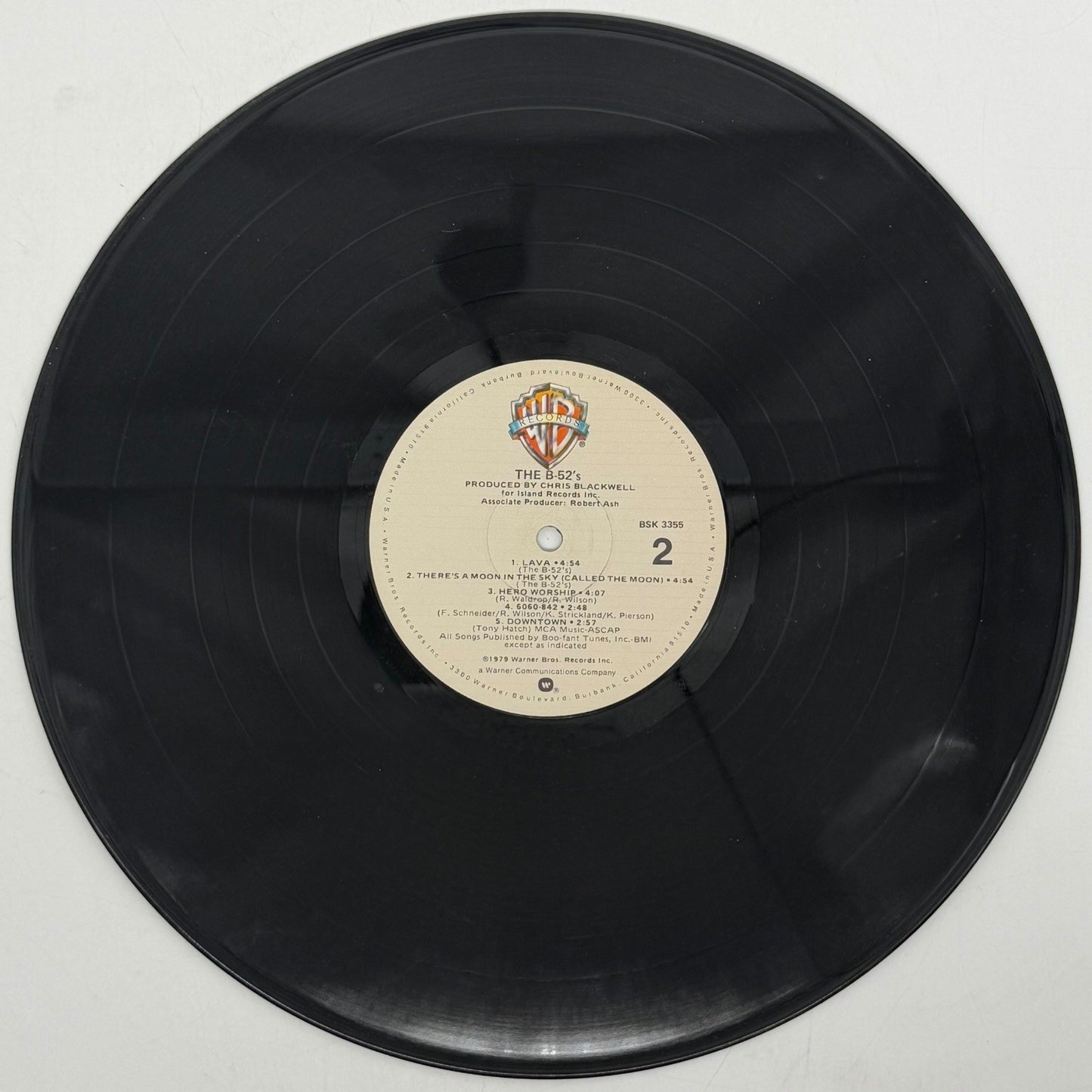 The B 52s Self Titled Debut Album Vinyl Record 1979 Warner Bros BSK 3355