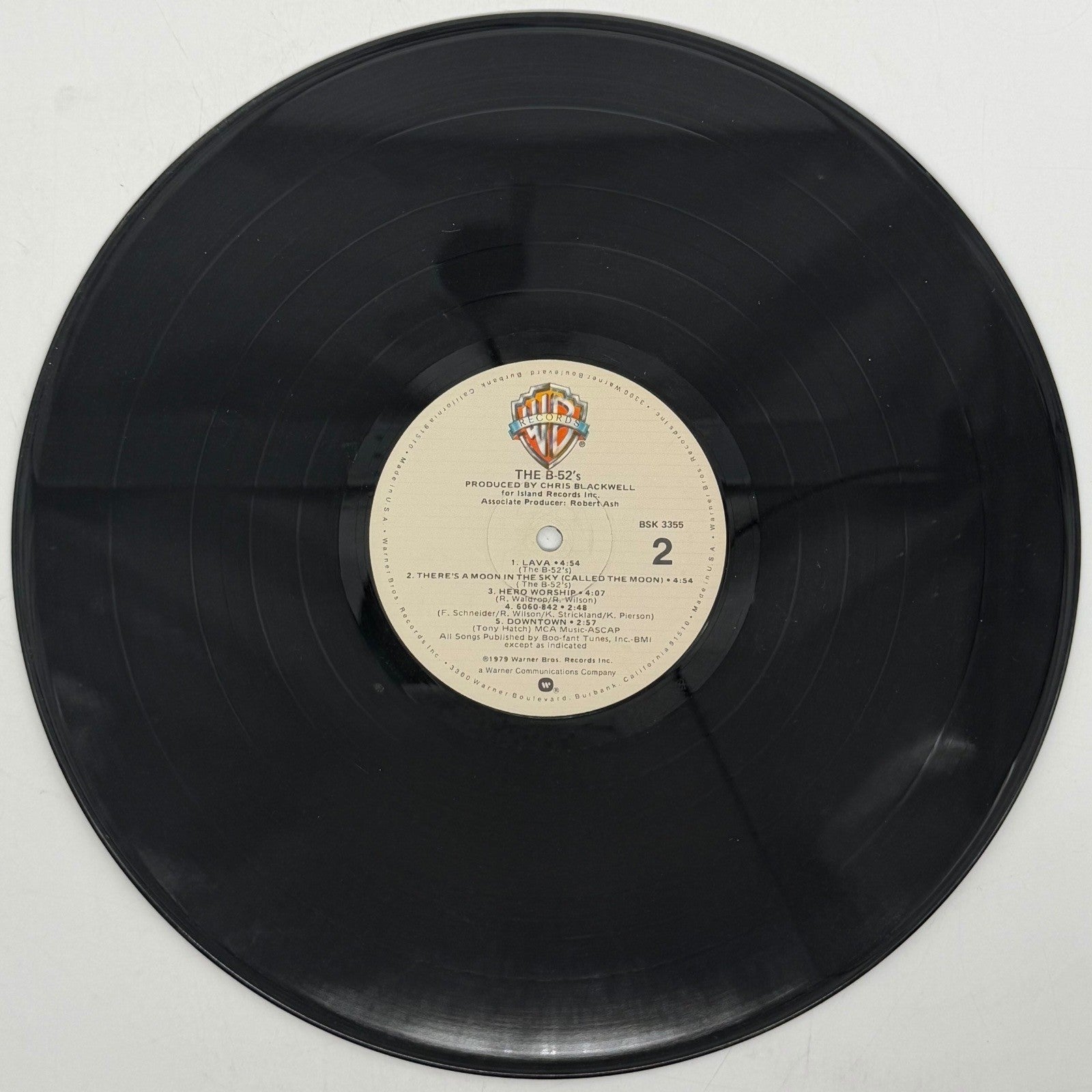 The B 52s Self Titled Debut Album Vinyl Record 1979 Warner Bros BSK 3355