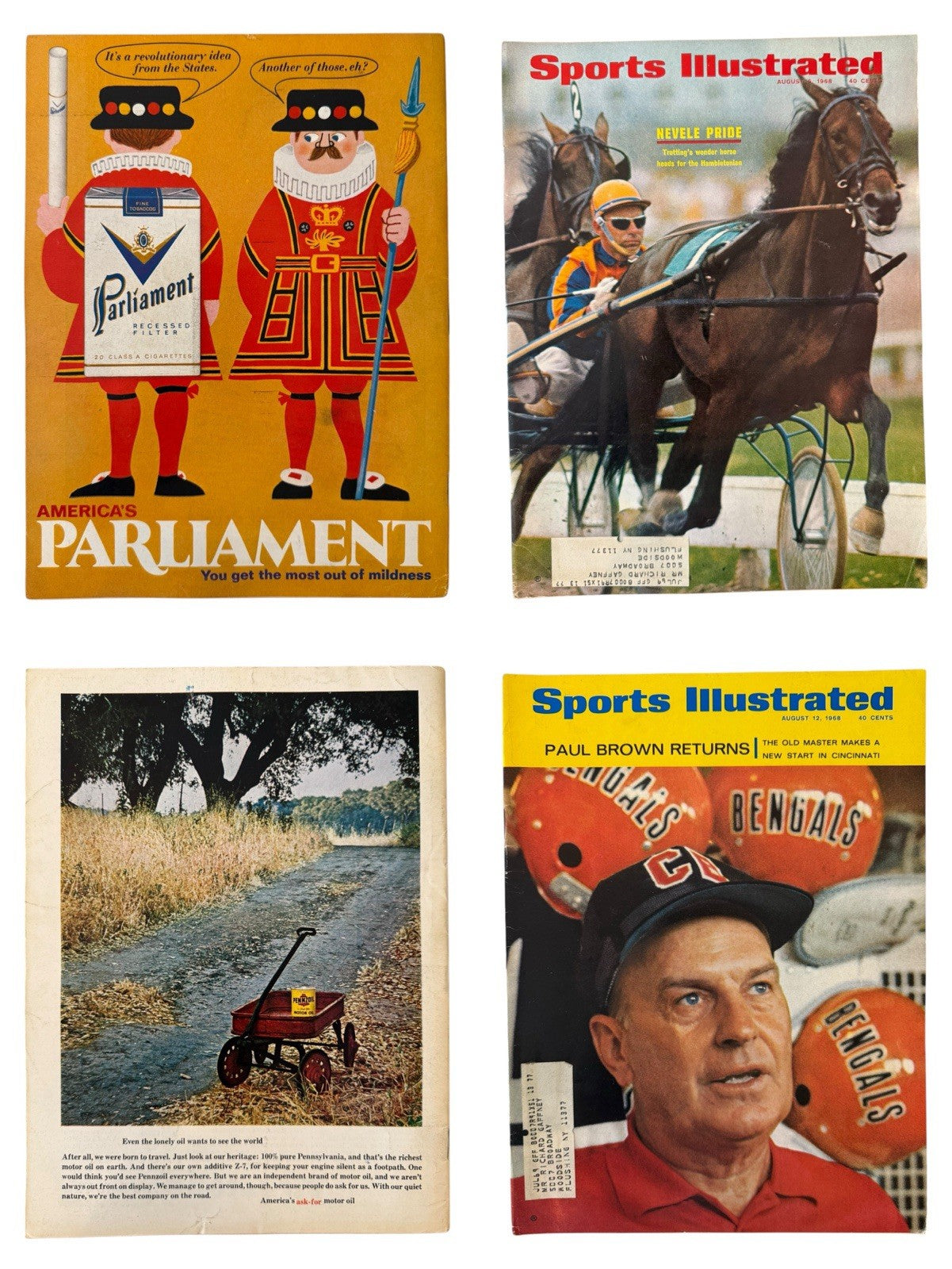 Vintage Sports Magazines Lot 1964–2004 Sports Illustrated College Kickoff 31pcs