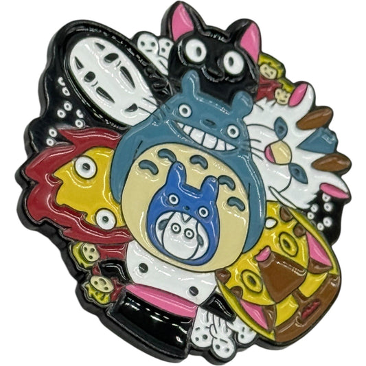 Studio Ghibli Enamel Pin Totoro Characters Collectible Brooch Lapel Pin