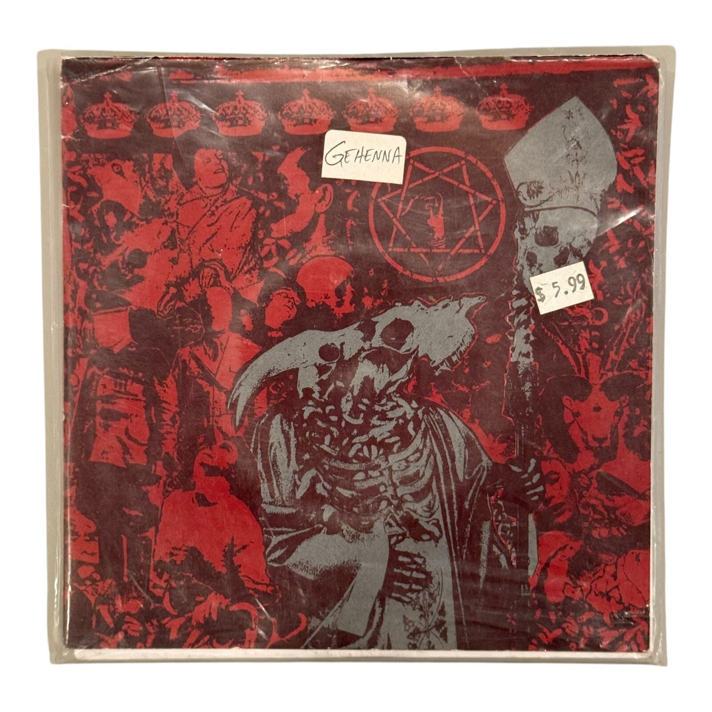 Blind To Faith – Gehenna 2010  Vinyl, 7", 33 ⅓ RPM, Marbled
