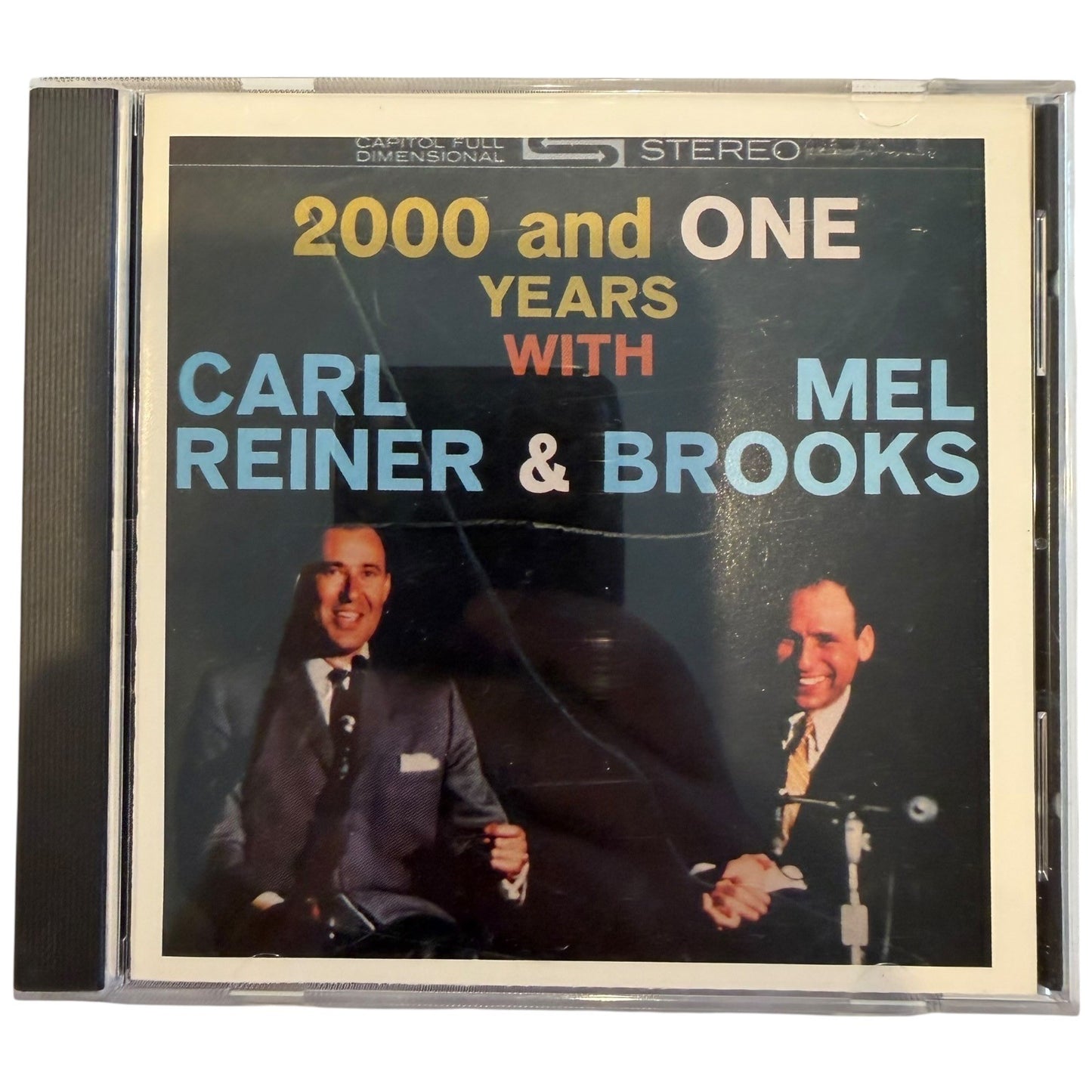 Carl Reiner Mel Brooks 2000 and One Years With CD Rhino R2 72166 Comedy Album