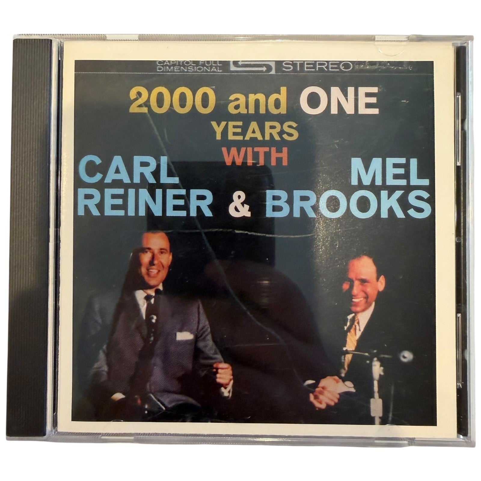 Carl Reiner Mel Brooks 2000 and One Years With CD Rhino R2 72166 Comedy Album
