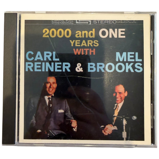 Carl Reiner Mel Brooks 2000 and One Years With CD Rhino R2 72166 Comedy Album