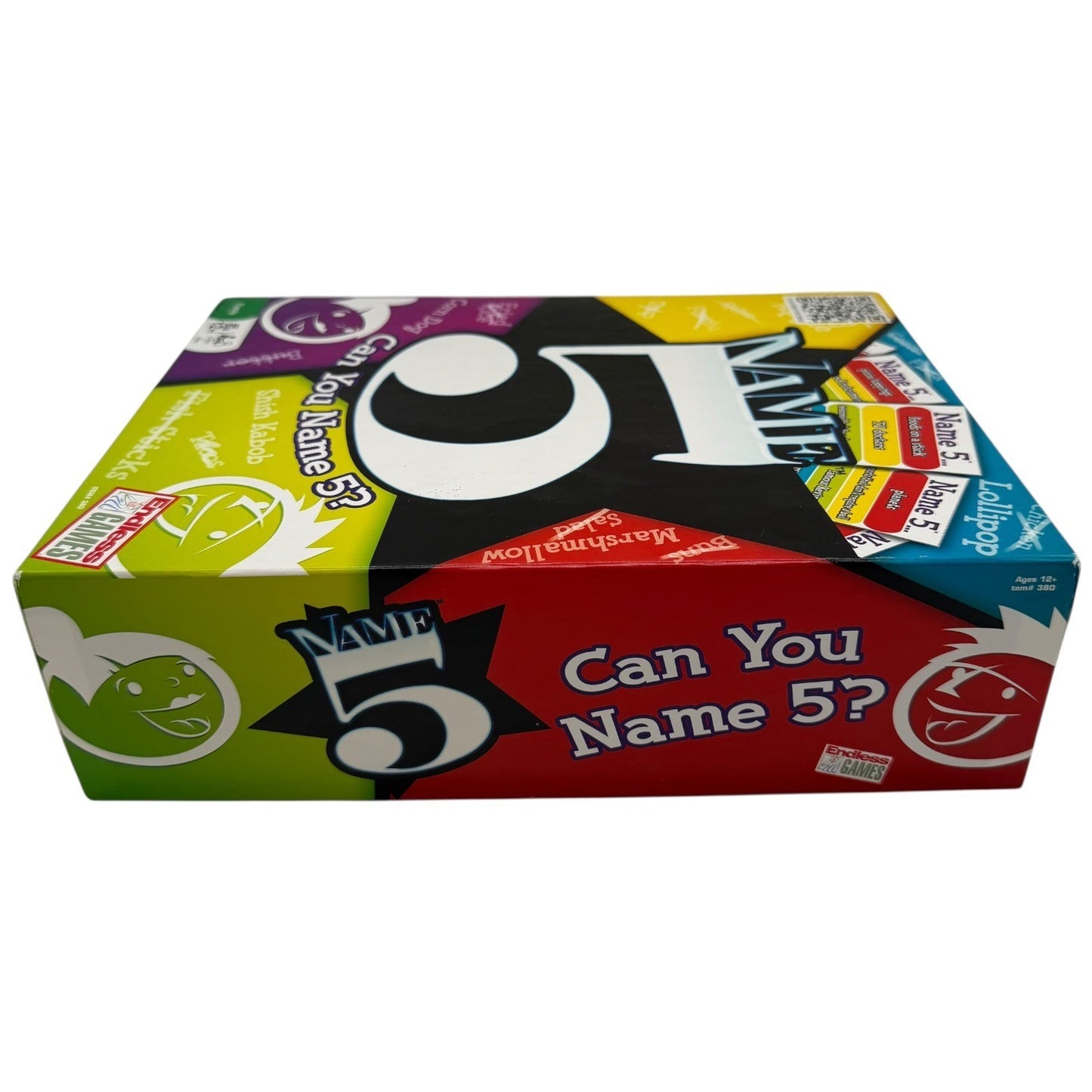 Name 5 Board Game Endless Games Quick Thinking Party Trivia Family Night \