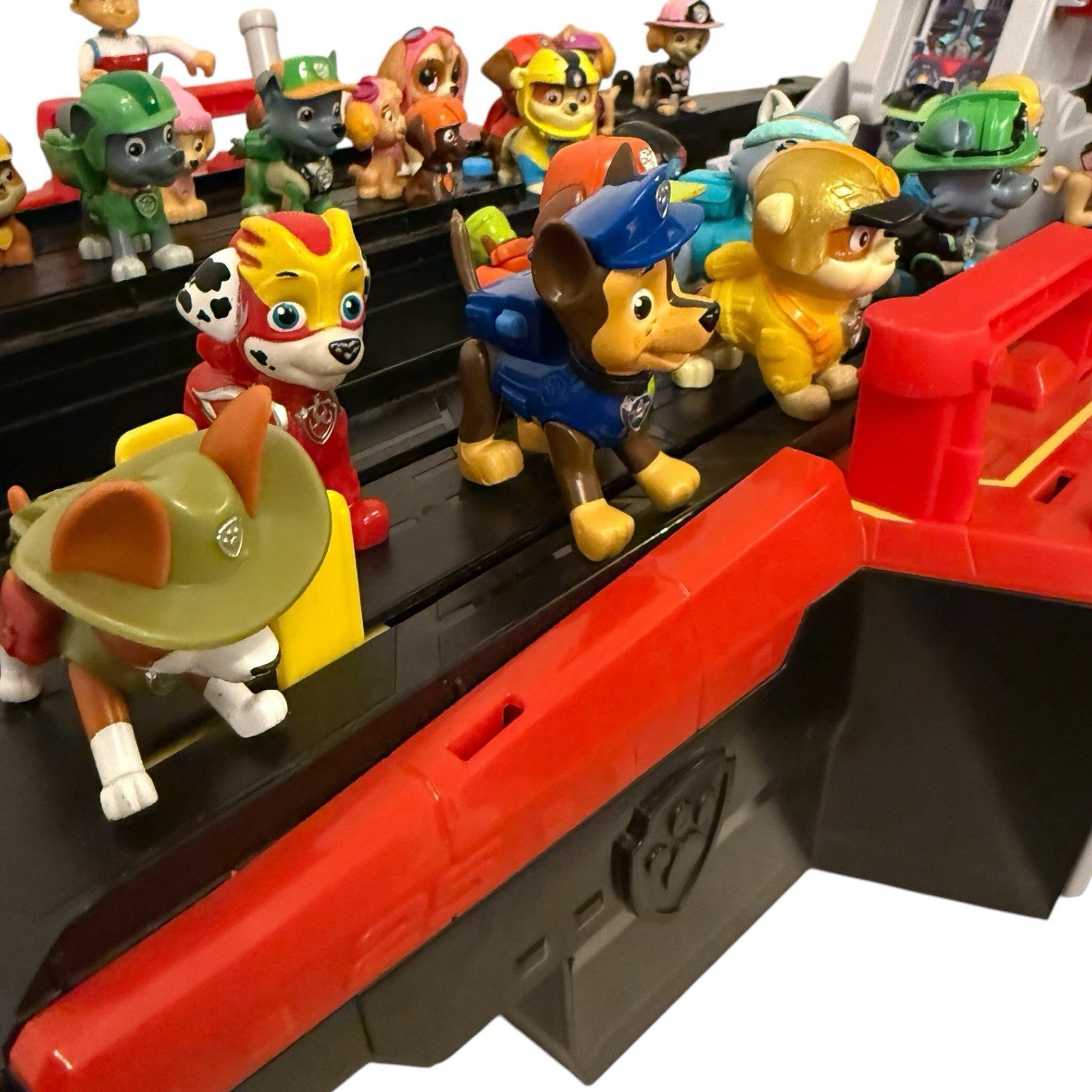 PAW Patrol Aircraft Carrier HQ w/ Lights, Sounds & Over 35 Figures