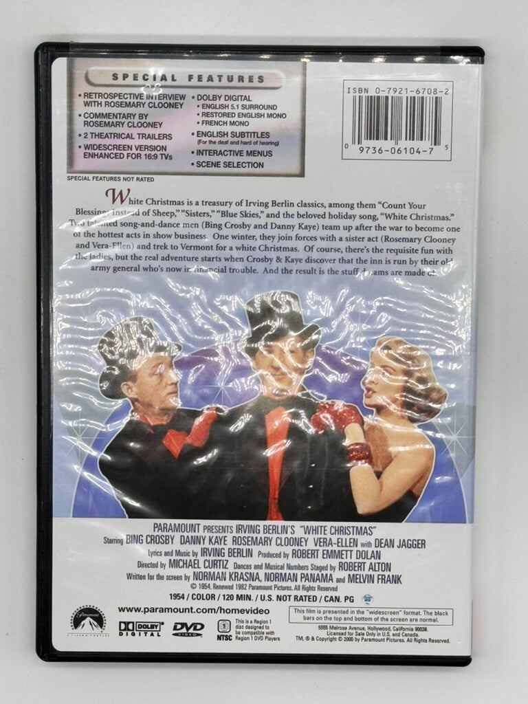 White Christmas - DVD By Bing Crosby,Danny Kaye - GOOD