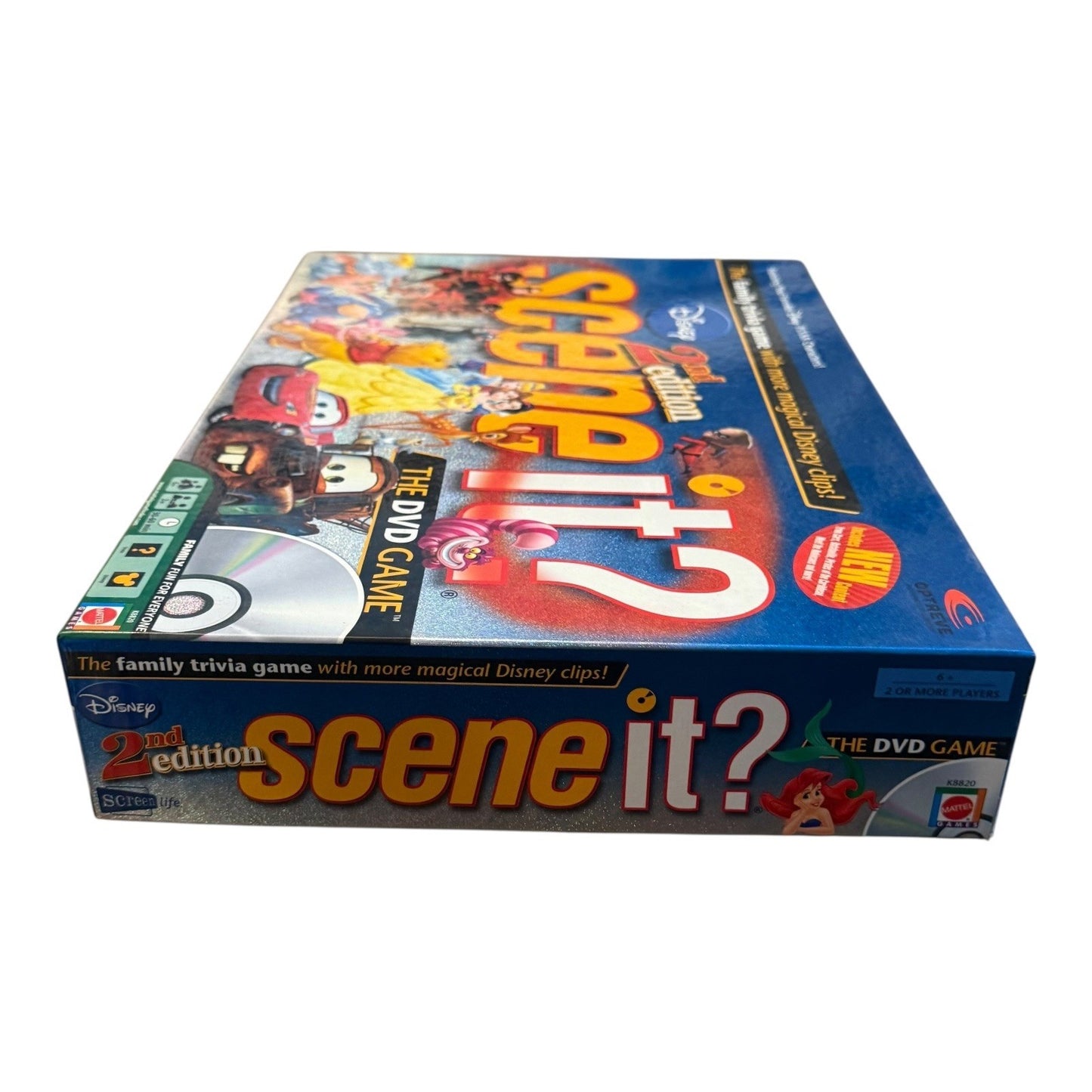 Disney Scene It? 2nd Edition DVD Game Family Trivia Night Complete