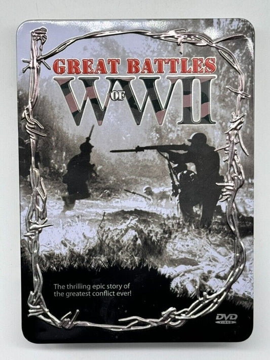 Great Battles of WWII Tin Box: 3 DVD Set
