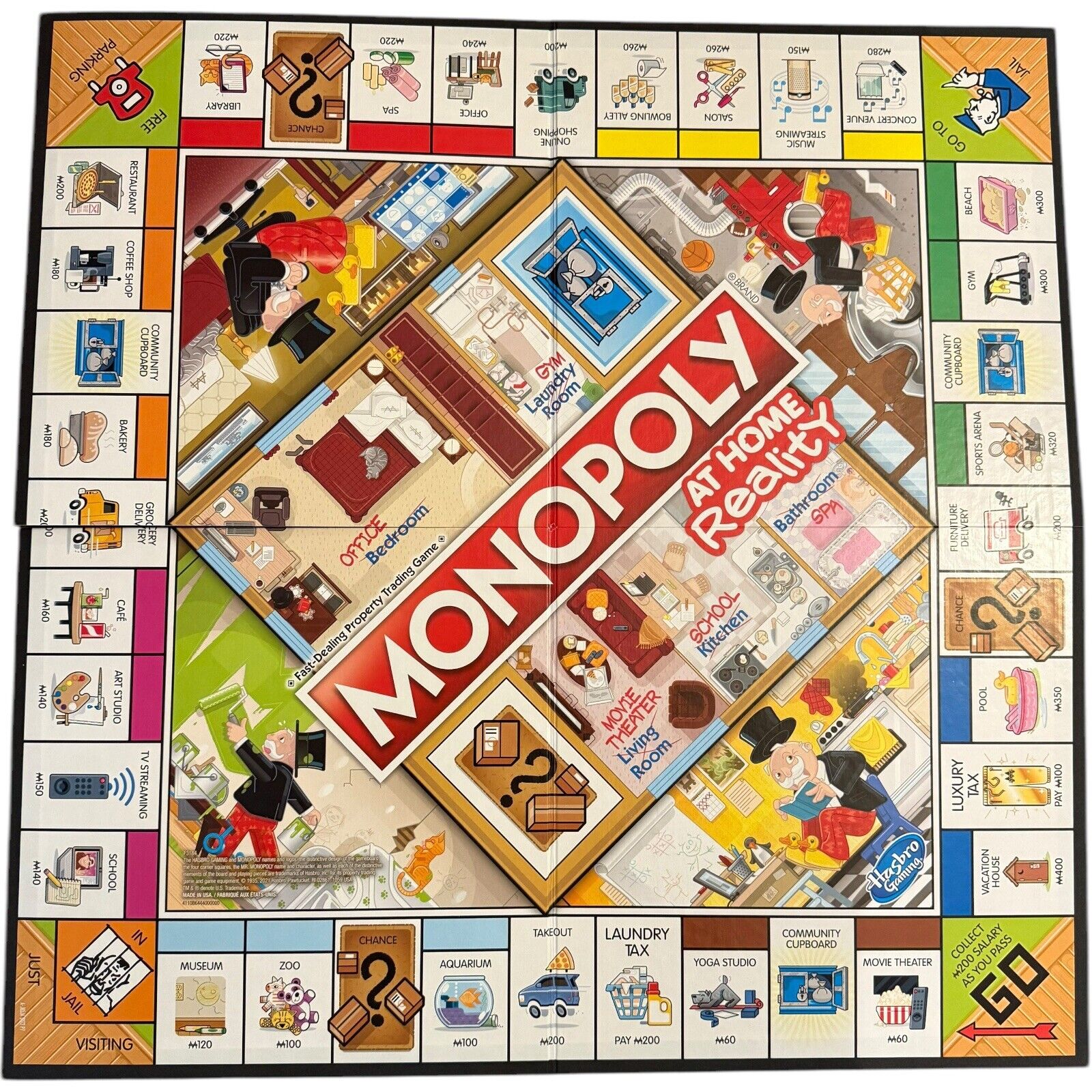 Monopoly At Home Reality Board Game From Sweatpants to DIY