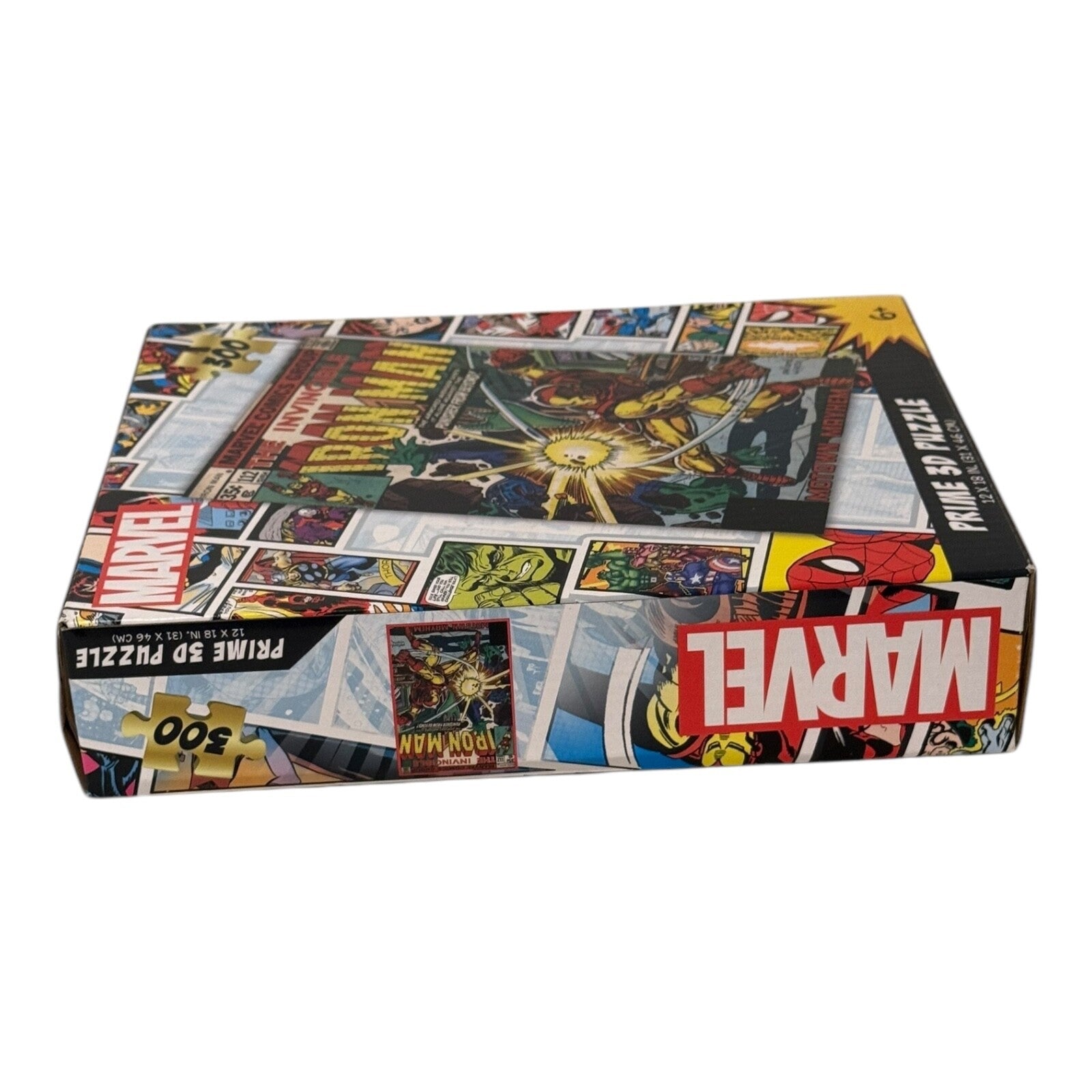 Iron Man #112 3D Lenticular 300pc Puzzle – Marvel Comic Cover Collectible