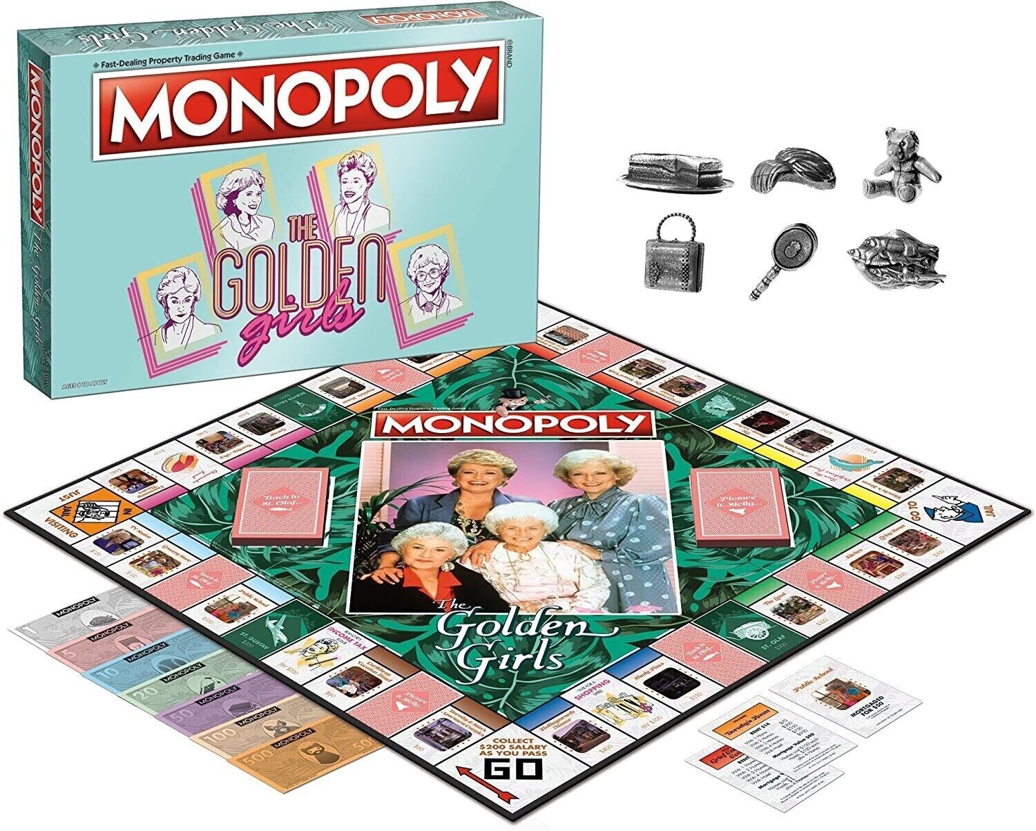 Monopoly: The Golden Girls Edition  Board Game