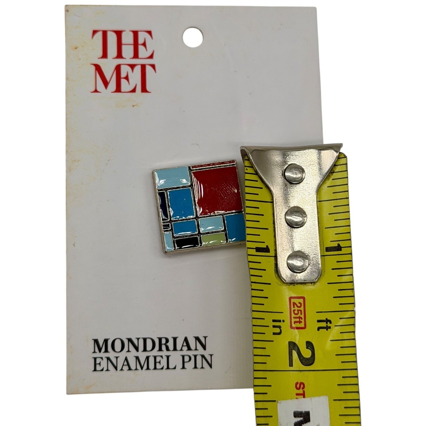 The Met Mondrian Enamel Pin Composition 1921 Piet Mondrian Art Museum Gift