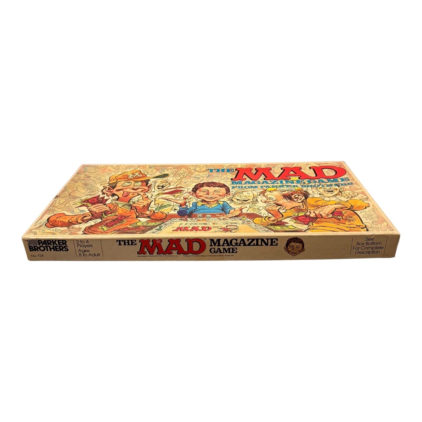 The Mad Magazine Game 1979 Parker Brothers No. 124 – Vintage Board Game