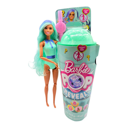 Barbie Pop Reveal Bubble Tea Series Doll Open & Accessories Fashion Doll & Pet