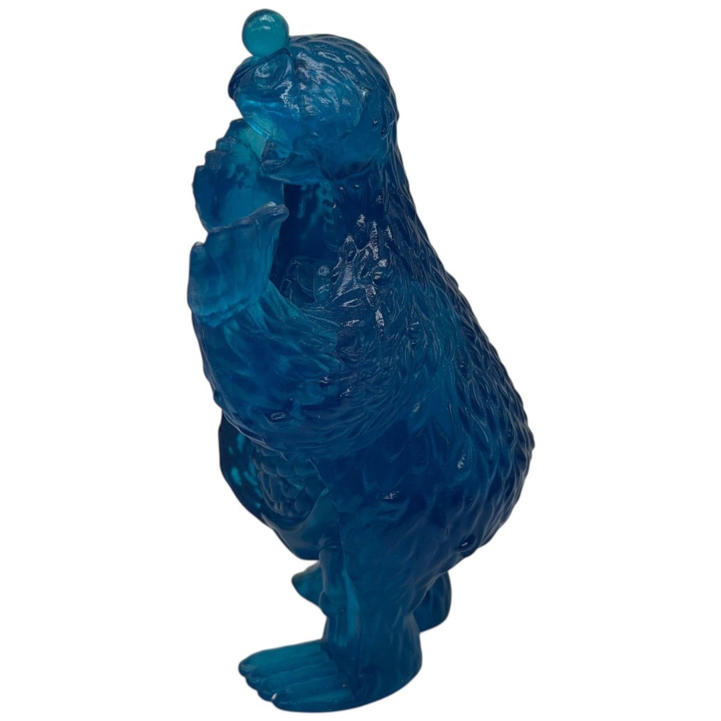 Mighty Jaxx Freeny's Hidden Dissectibles Cookie Monster Clear Blue Vinyl 4" Rare