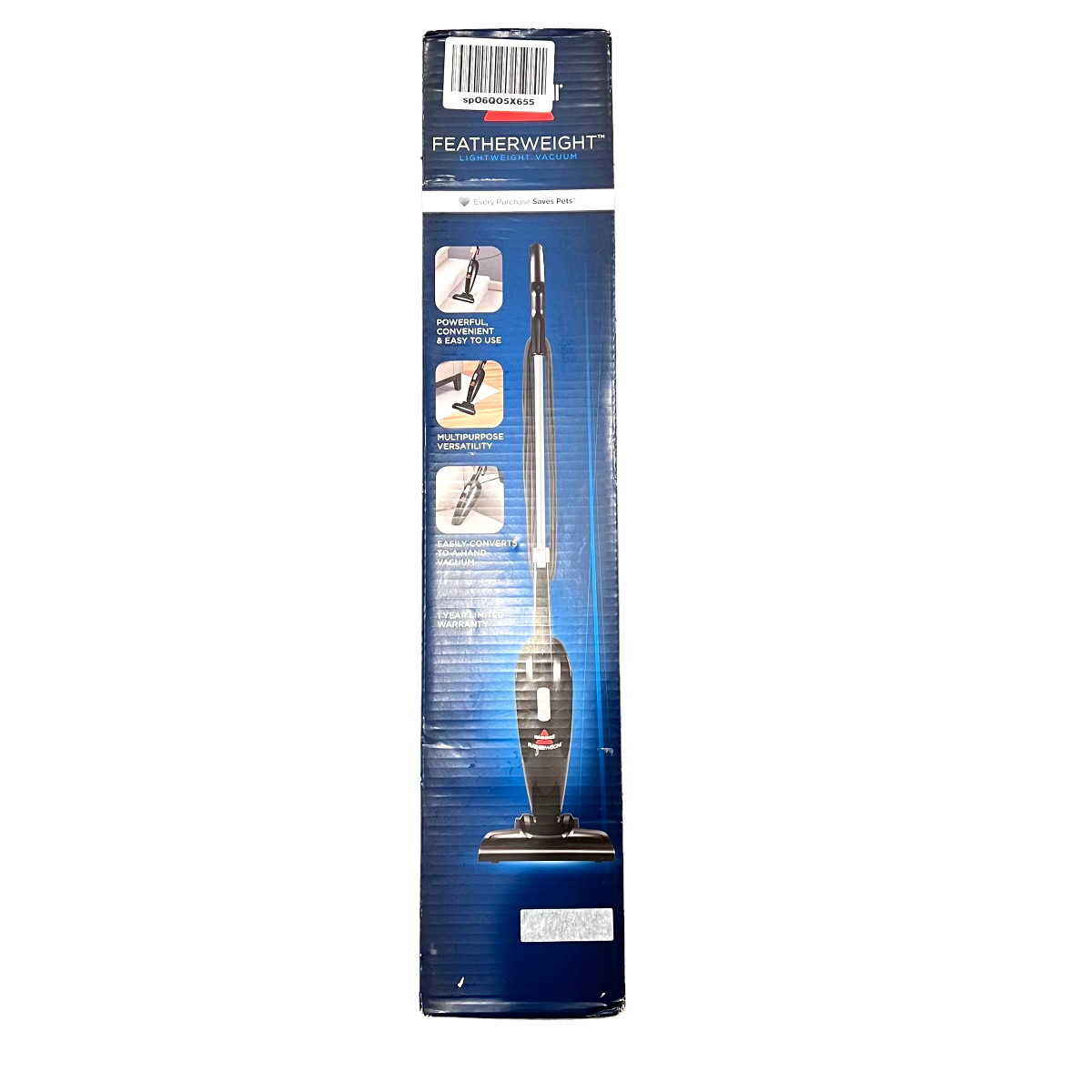 BISSELL 2033M Black Featherweight Stick Bagless Vacuum Cleaner