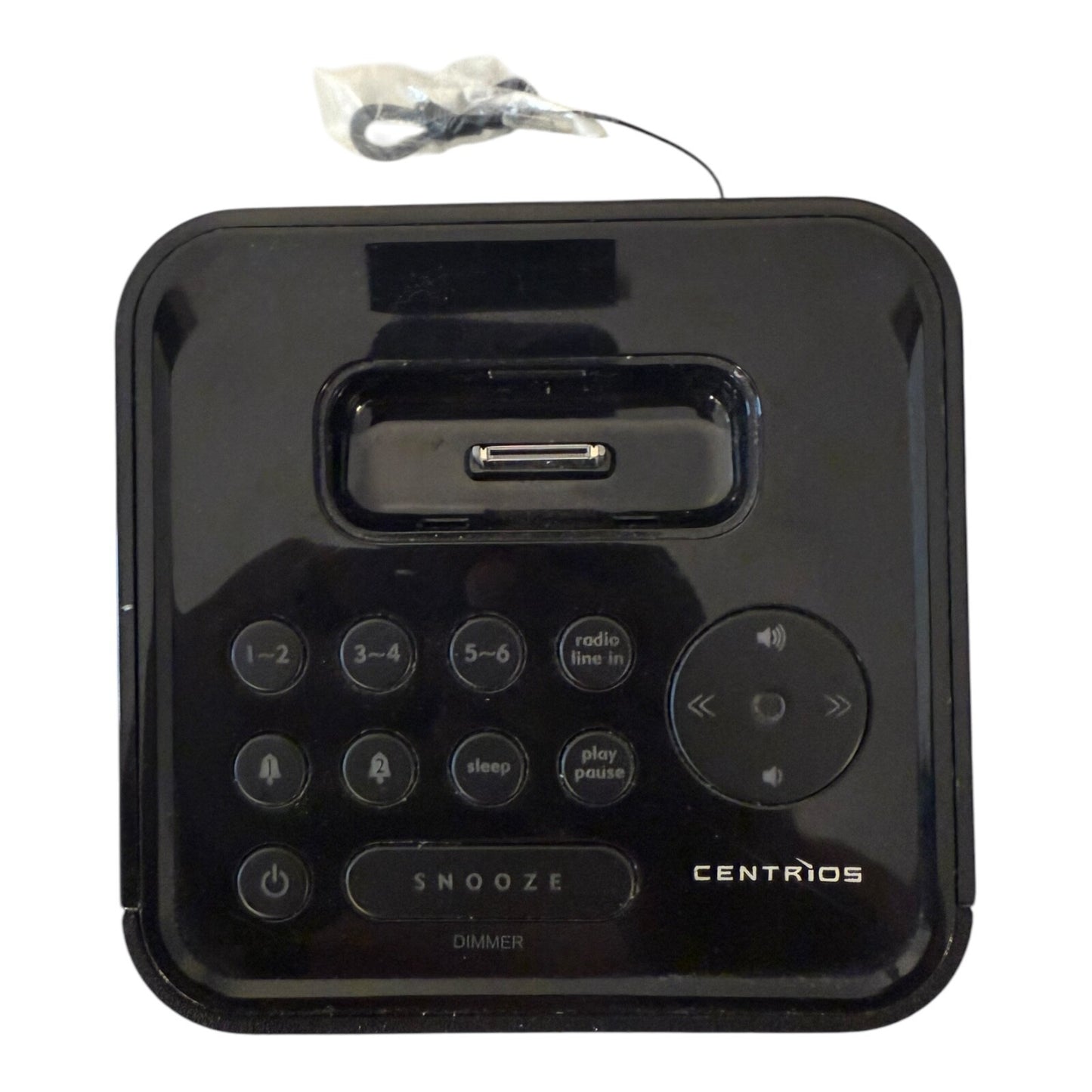 Centrios Model No 1219692 Portable Speaker Station with iPod/Phone Dock