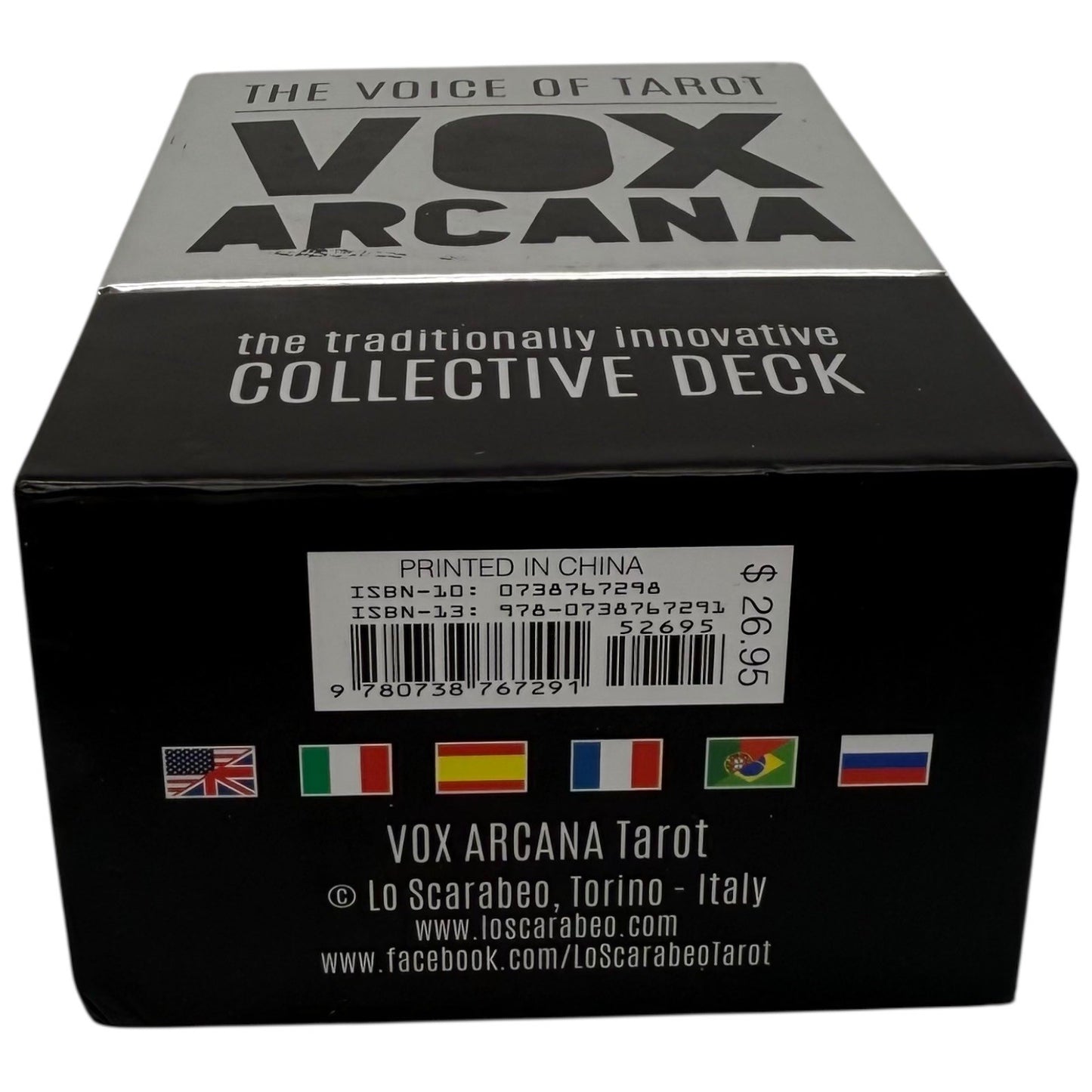 The Voice of Tarot VOX ARCANA Collective Deck Lo Scarabeo 80 Cards with Book