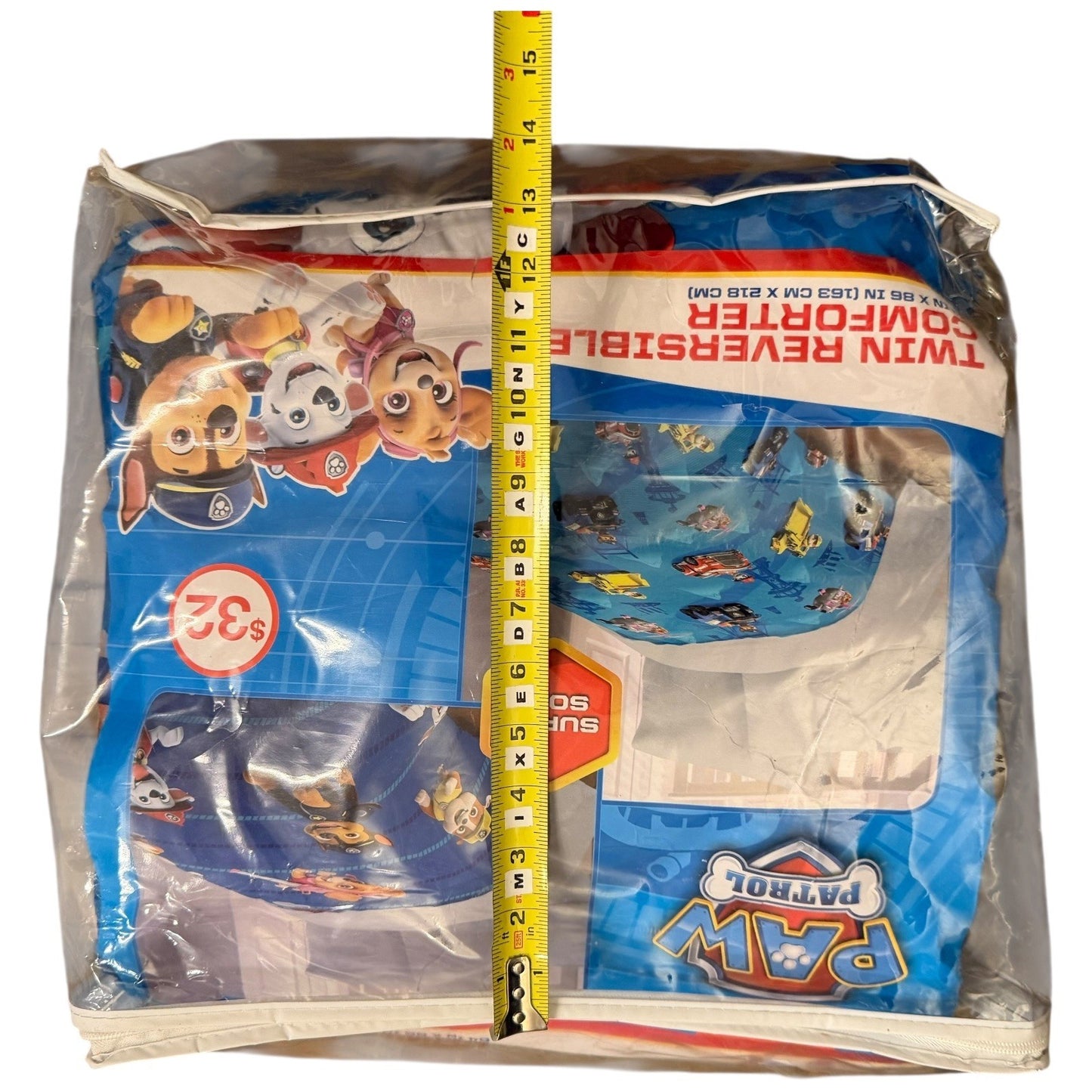 Nickelodeon Paw Patrol Twin Reversible Comforter Super Soft Kids Bedding