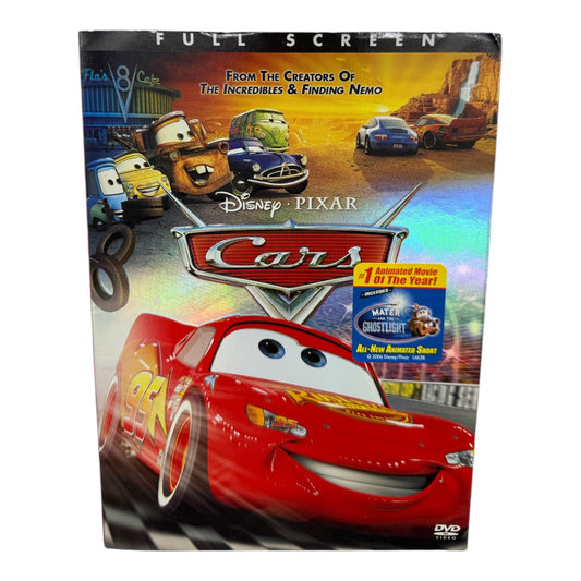 Disney Cars (DVD, 2006) Preowned