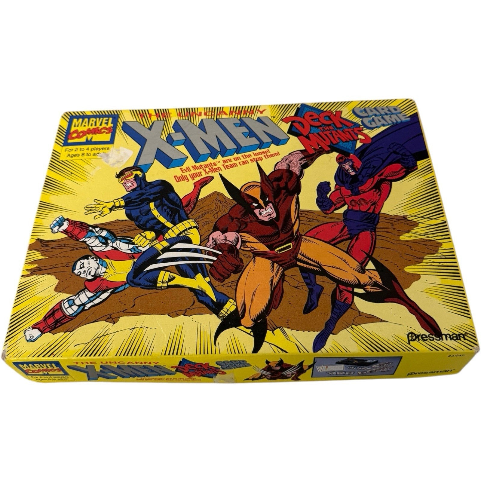 1992 Marvel Comics The Uncanny X-Men Deck The Mutants Card Game by Pressman