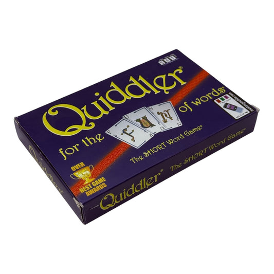 SET Enterprises QUIDDLER Card Game "The Short Word Game" 1998