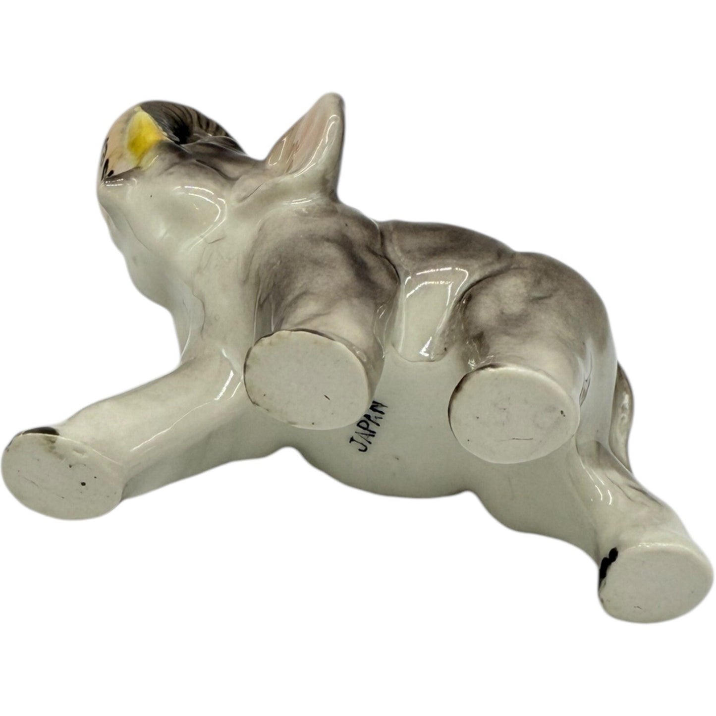 New Orleans Souvenir Elephant Figurine Trunk Up Good Luck Charm Ceramic