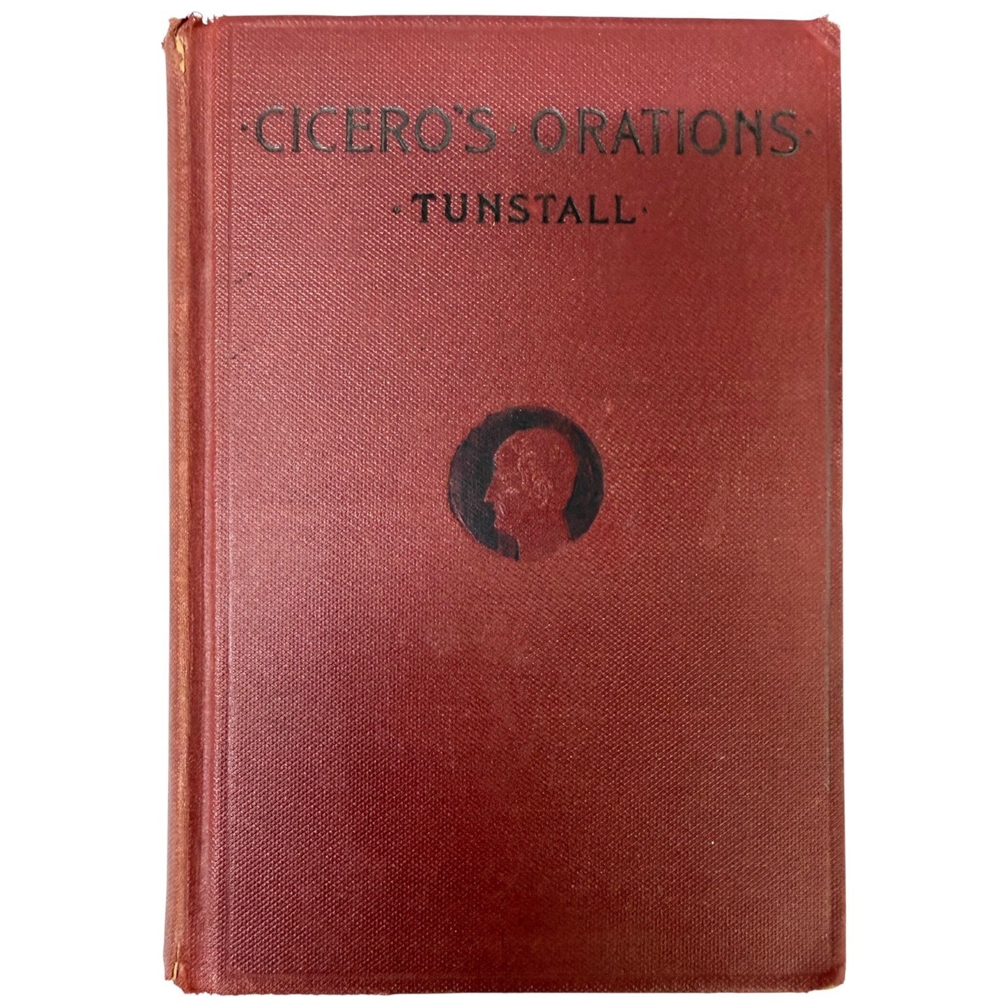 Cicero's Orations Tunstall Latin Classics Textbook Vintage D.C. Heath & Co Book