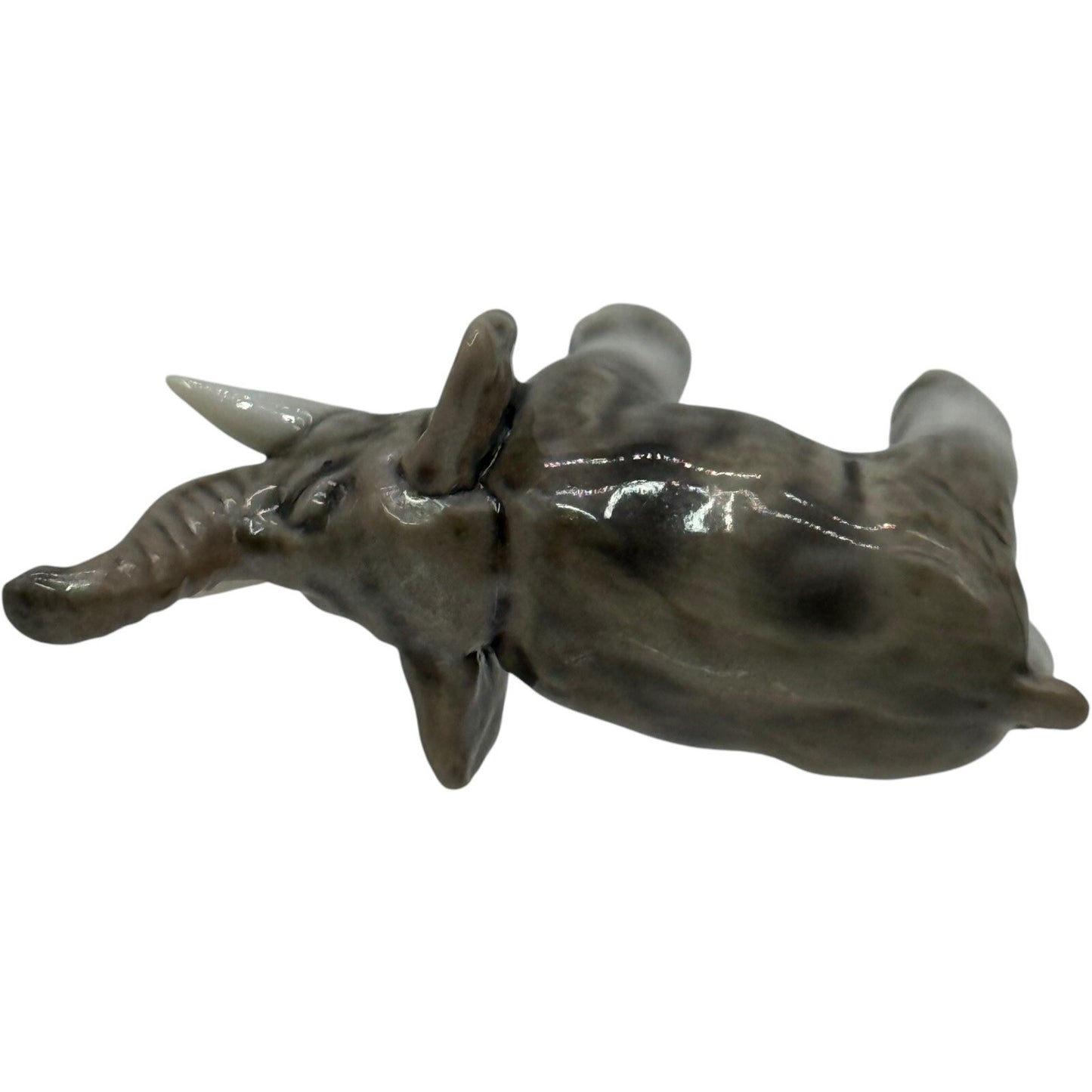 Koto Japan Elephant Figurine Ceramic Animal Statue Decor Collectible Small