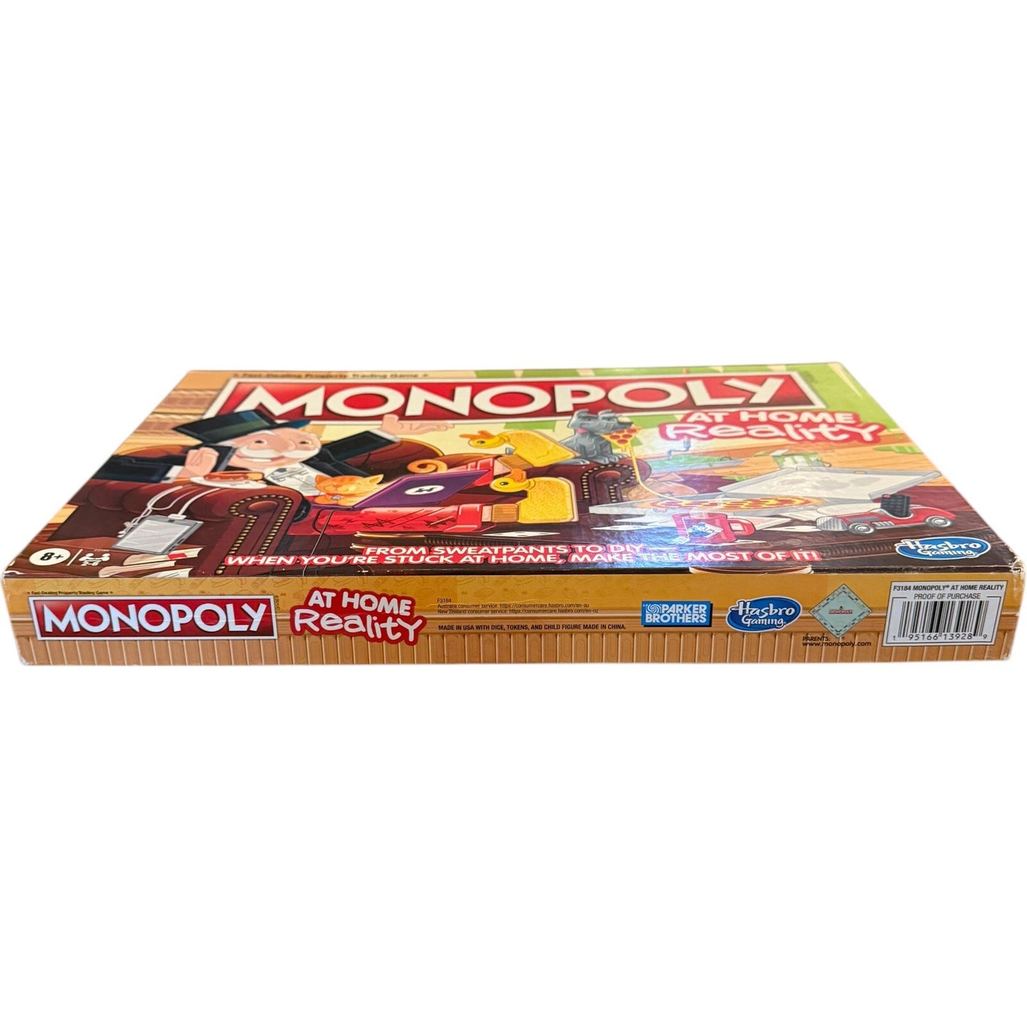 Monopoly At Home Reality Board Game From Sweatpants to DIY