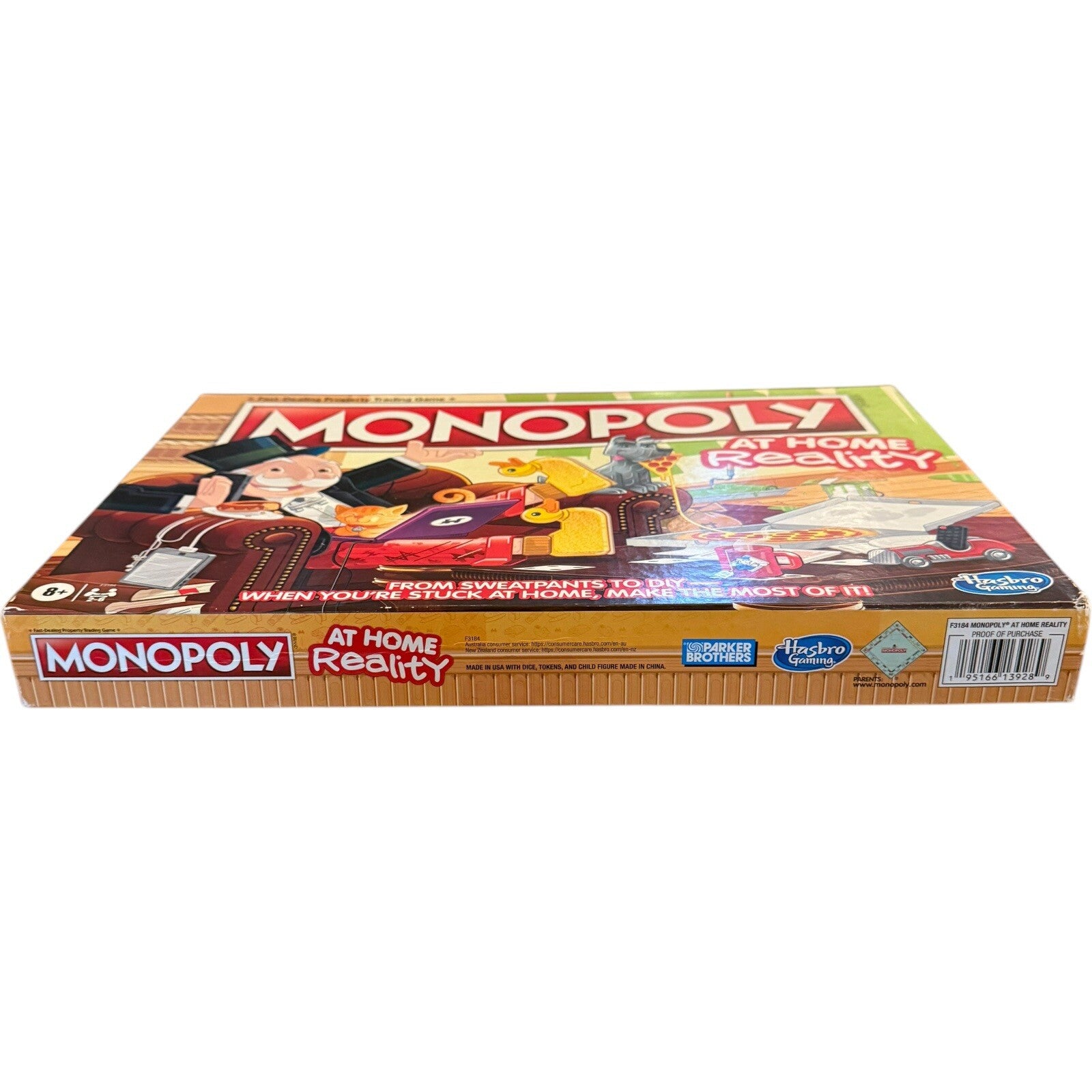 Monopoly At Home Reality Board Game From Sweatpants to DIY