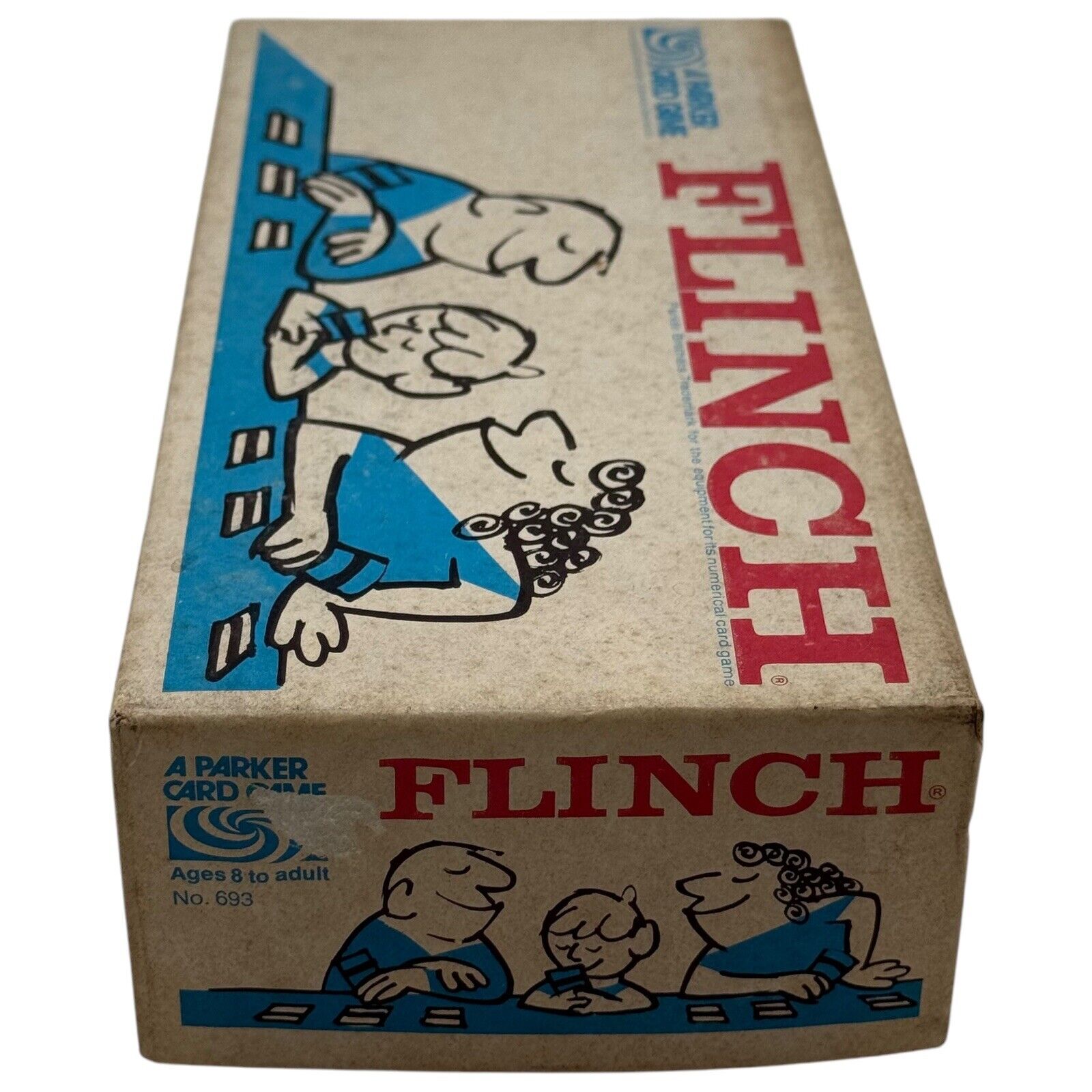 Flinch Card Game Parker Brothers – Vintage 1963 Classic Family Deck