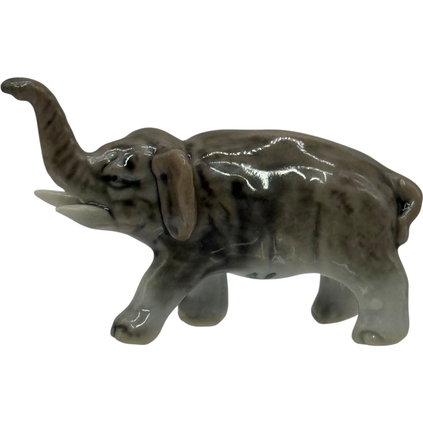 Koto Japan Elephant Figurine Ceramic Animal Statue Decor Collectible Small
