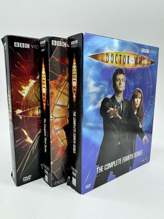 Doctor Who: The Complete Specials, 3rd Series & 4th Series DVD Lot