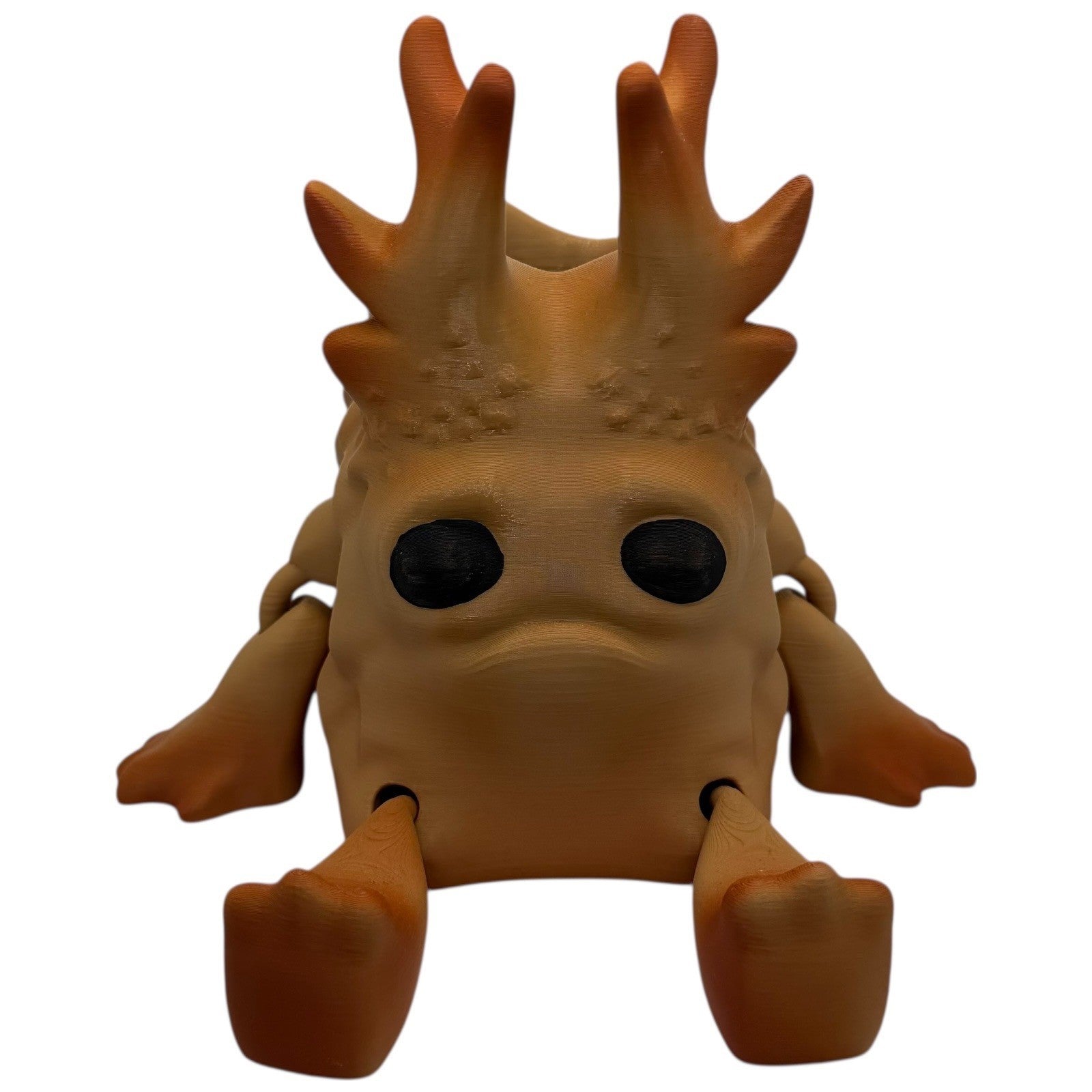 3D Printed Creature Planter / Pen Holder – 6" Fantasy Shelf Decor