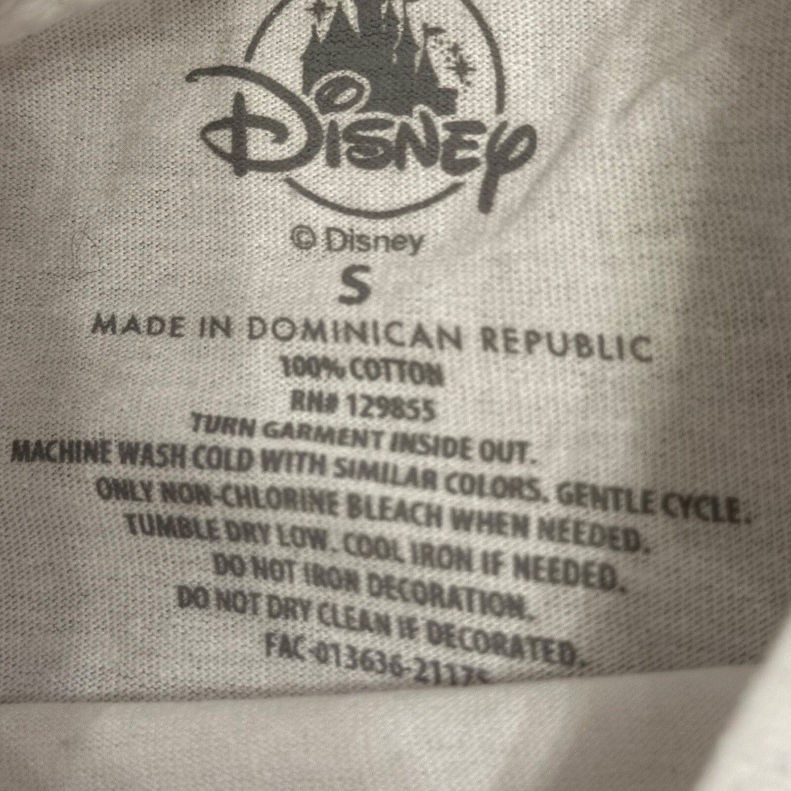 Disney Mickey Mouse Silhouette Walt Disney World Photo Collage Shirt Adult Small