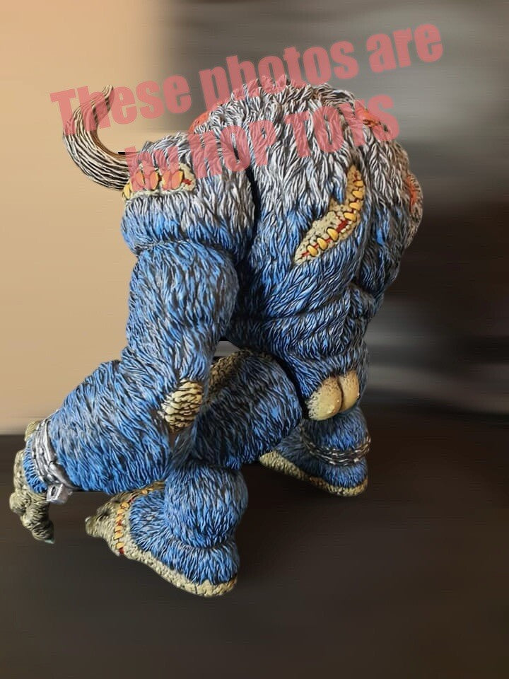 James Groman Mad Monster Limited Vinyl Figure H.O.P. Toys Blue Grey Designer Toy