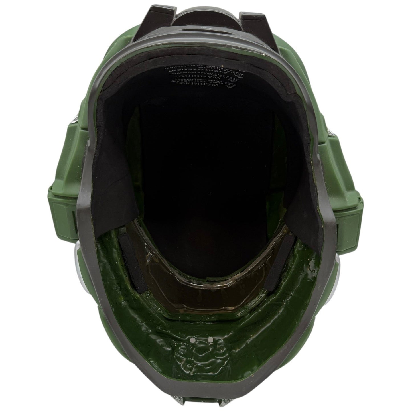 Halo Master Chief Helmet Replica Cosplay Prop Collectible Green Gold Visor