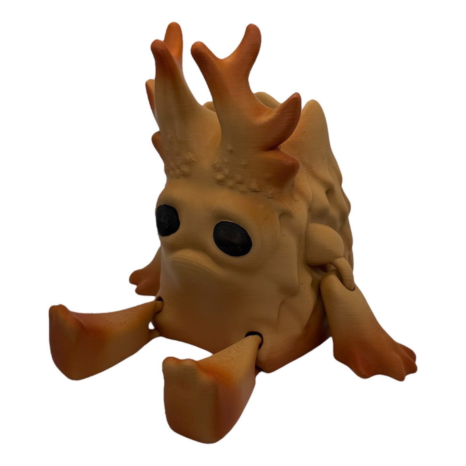 3D Printed Creature Planter / Pen Holder – 6" Fantasy Shelf Decor