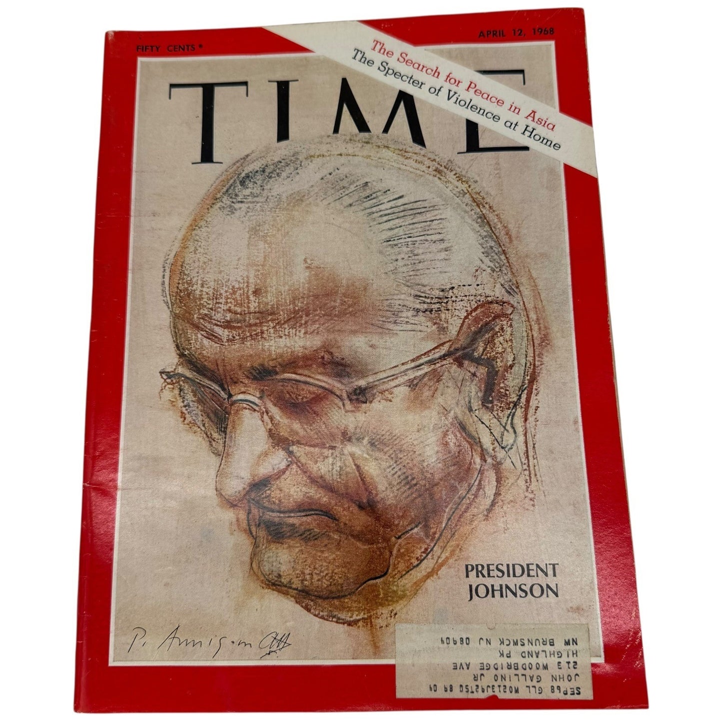 Time Magazine Collection 1968 Bobby Kennedy Gun in America Vietnam Peace Talks