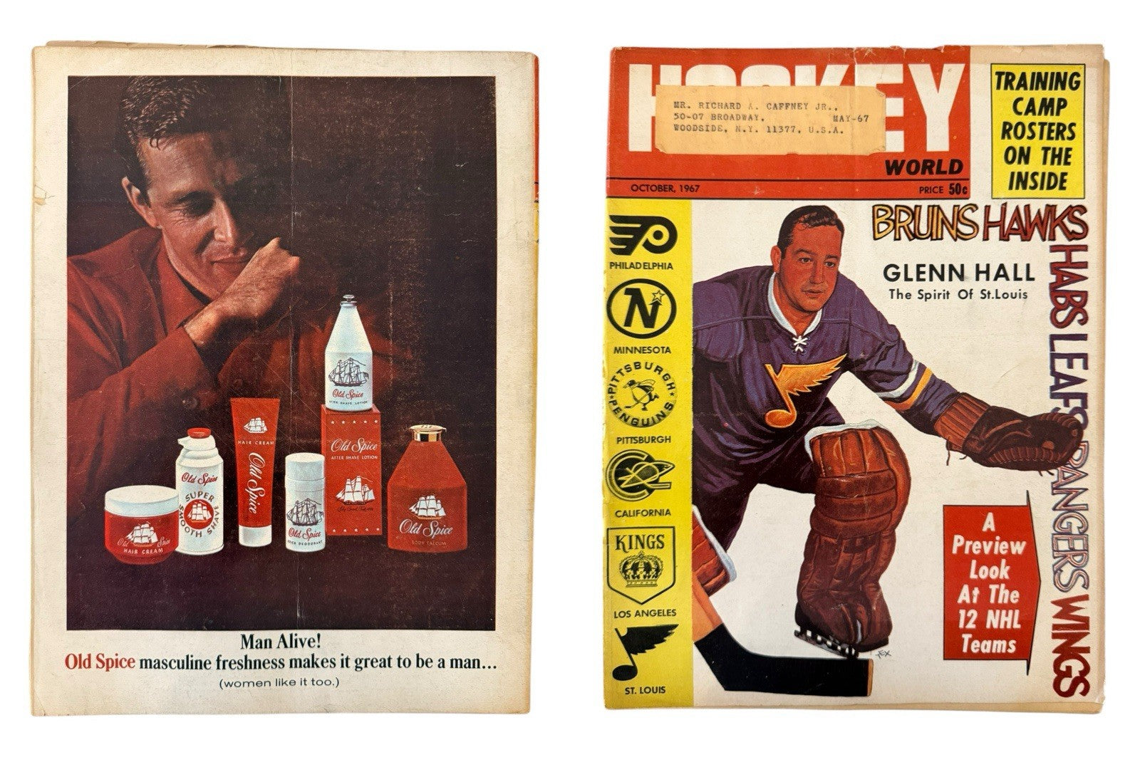 Vintage Hockey Magazines Lot of 18 – 1960s Hull Orr Gilbert Mikita Covers