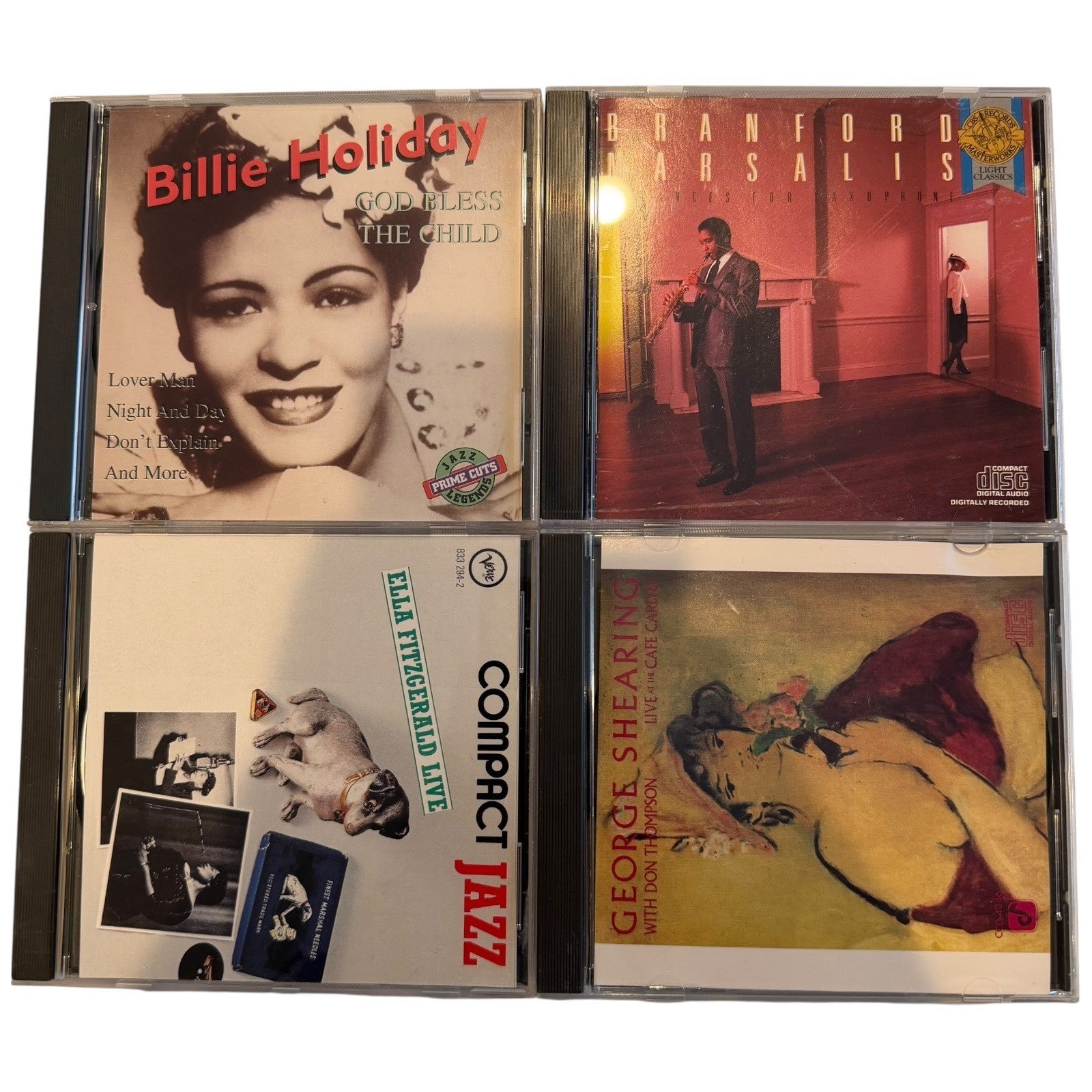 Jazz 23 CD Lot Miles Davis Kind of Blue Louis Armstrong Billie Holiday Brubeck