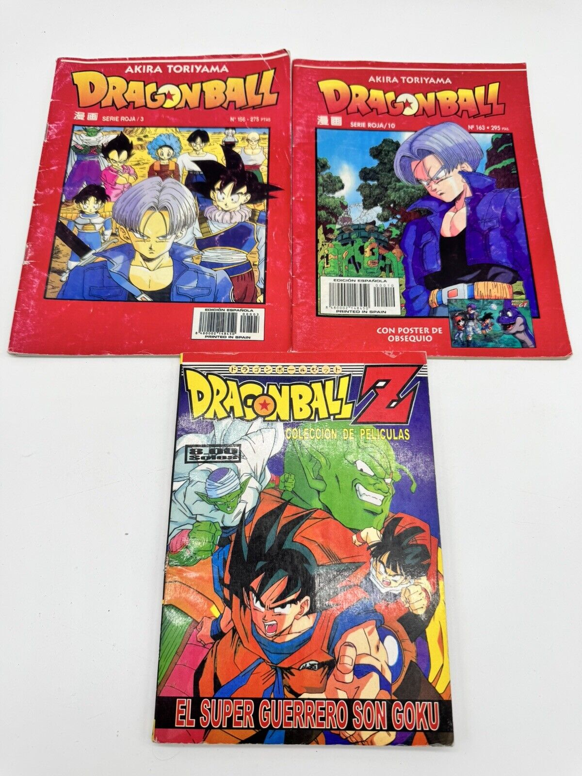 Rare Dragon Ball Series Red Comic Manga  / Akira Toriyama Eps TV HTF 15 Books