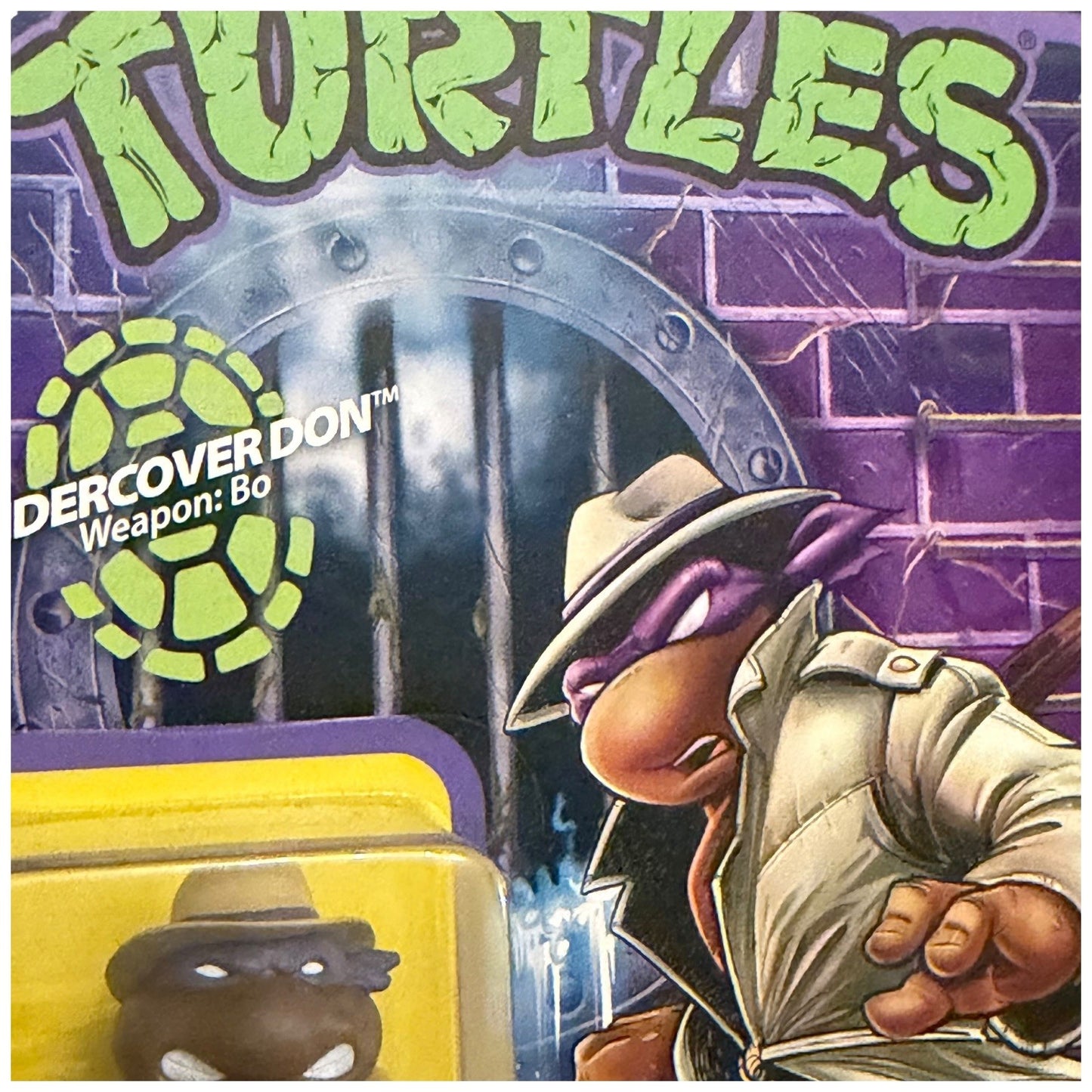 Teenage Mutant Ninja Turtles ReAction Figures Undercover Donatello Action Figure
