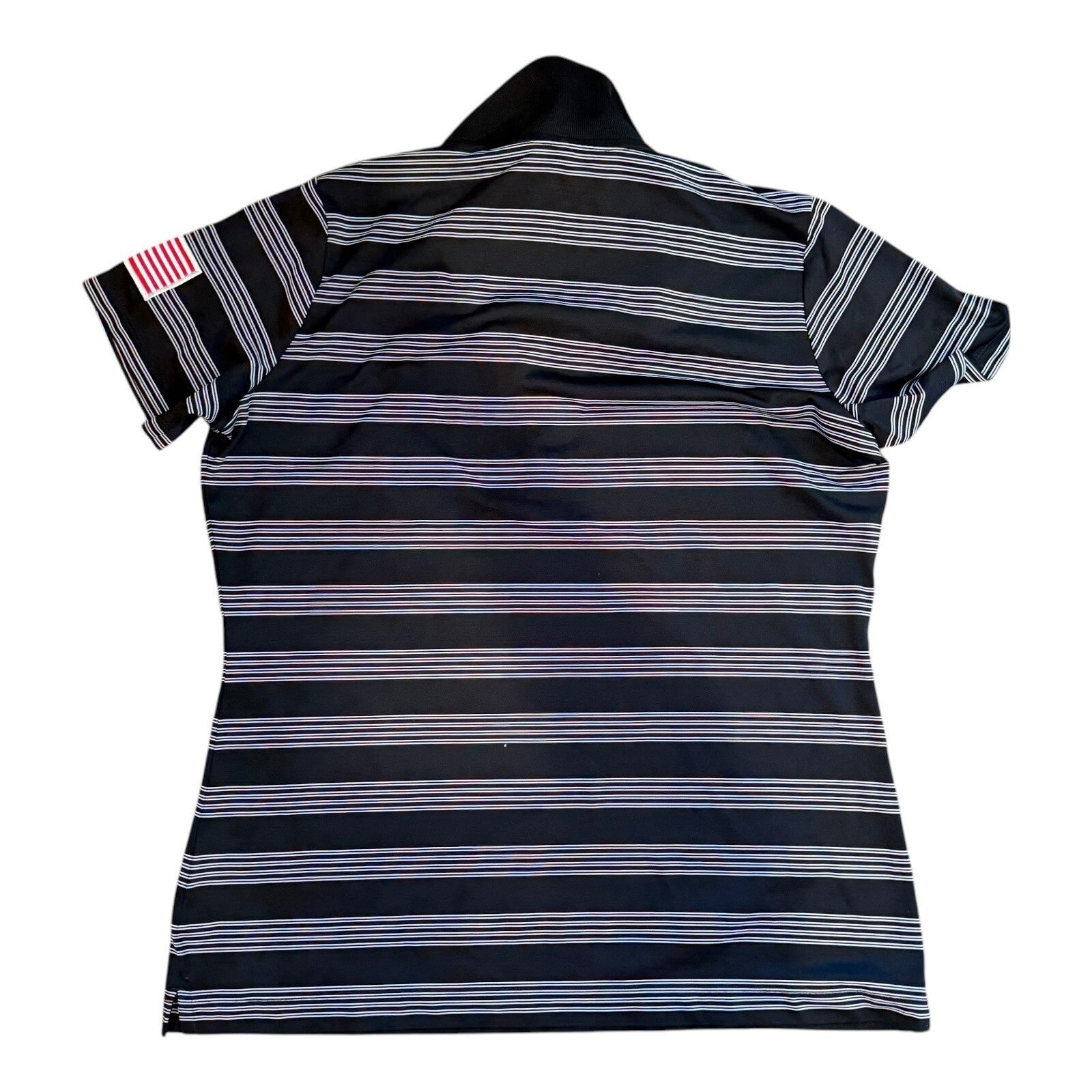 Nike Golf USA Basketball Polo Shirt Tour Performance Dri-FIT Large