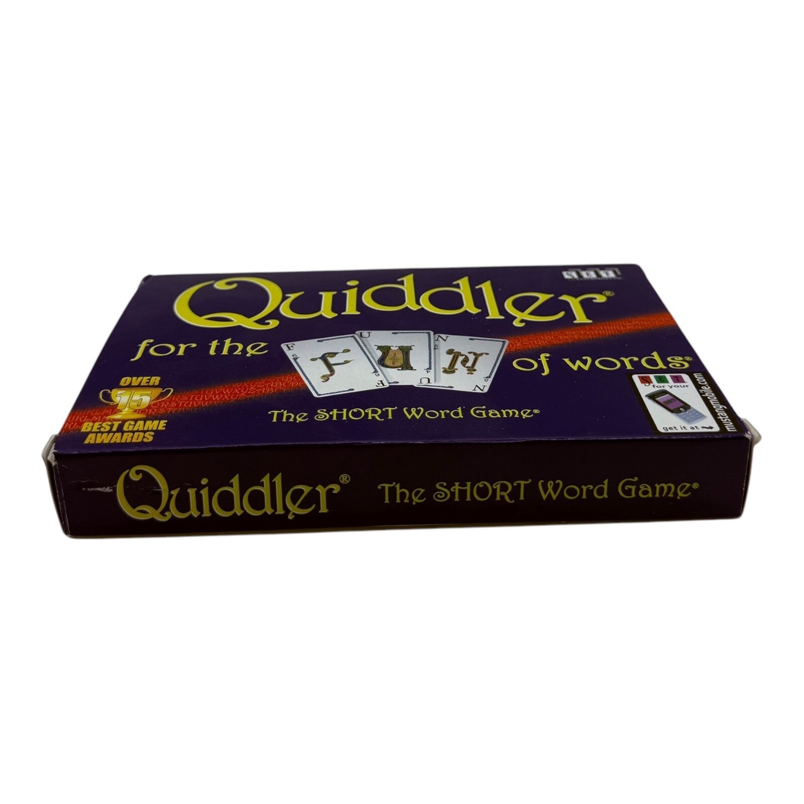 SET Enterprises QUIDDLER Card Game "The Short Word Game" 1998