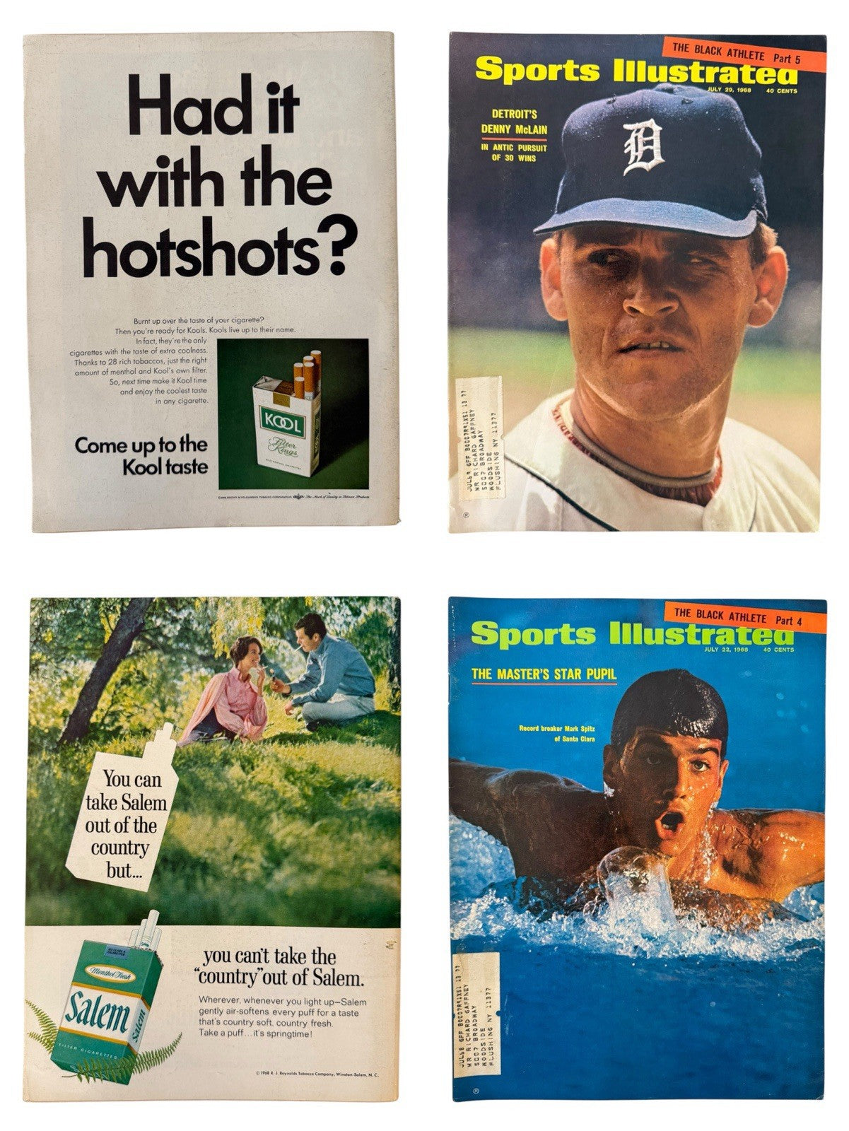 Vintage Sports Magazines Lot 1964–2004 Sports Illustrated College Kickoff 31pcs