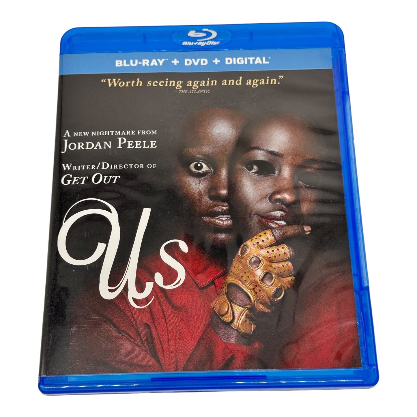 Us Blu-ray DVD, 2019, Jordan Peele