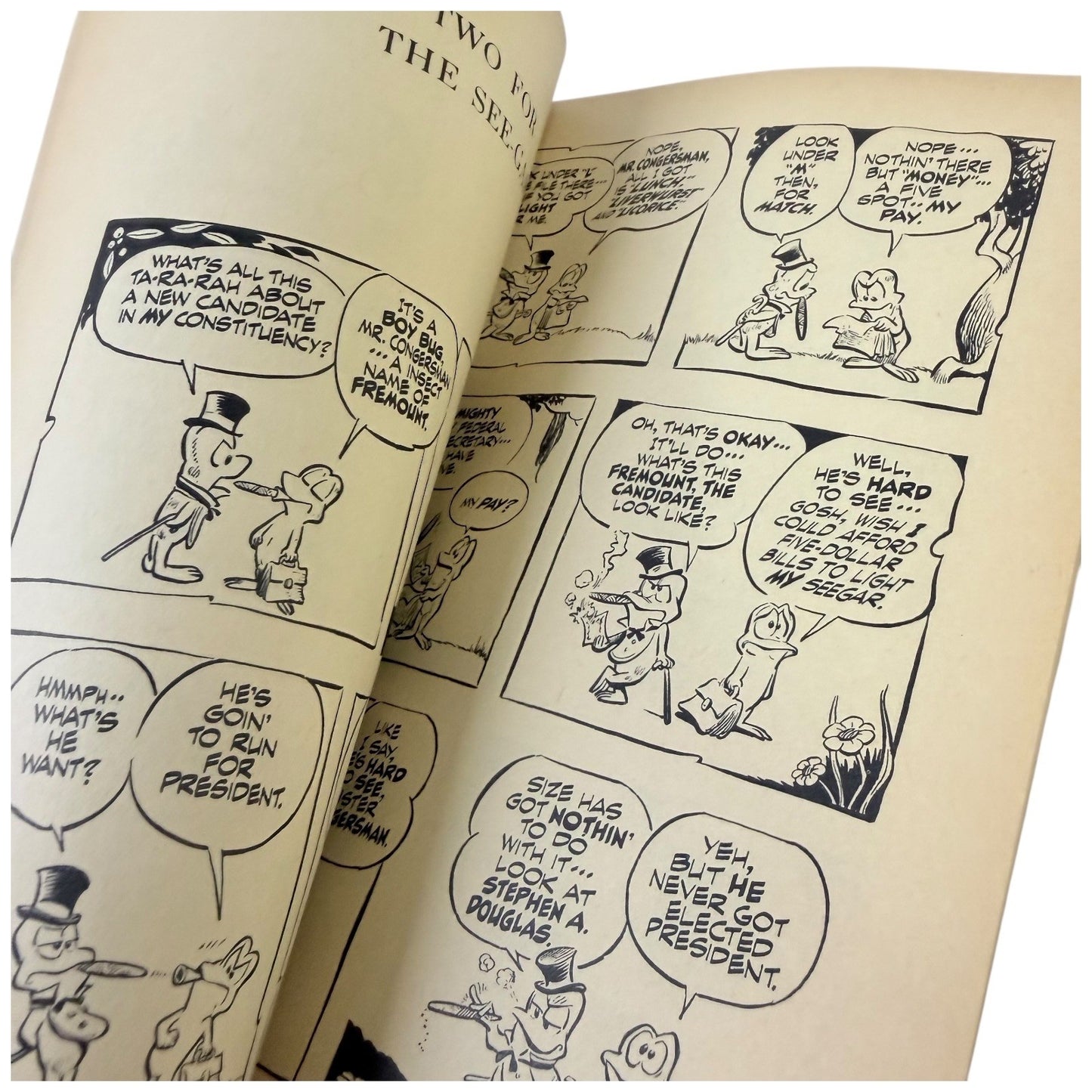 Pogo Extra Election Special "Jes Fine Says Bug" 1960 Walt Kelly Comic Book